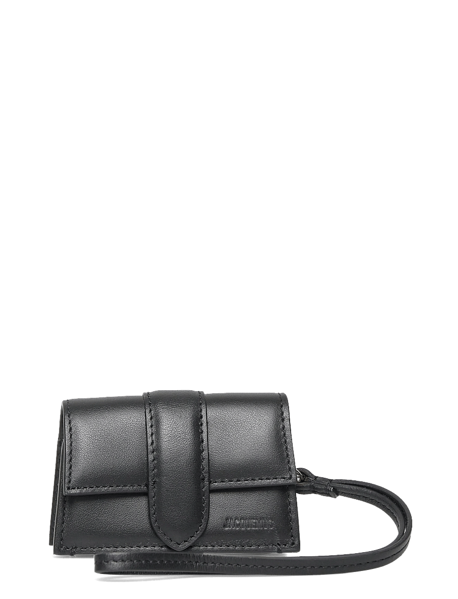 Jacquemus - The Bambino wallet - portfele - black - 0