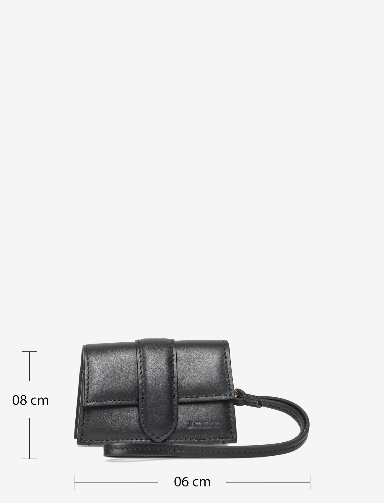 Jacquemus - The Bambino wallet - portemonnaies - black - 3