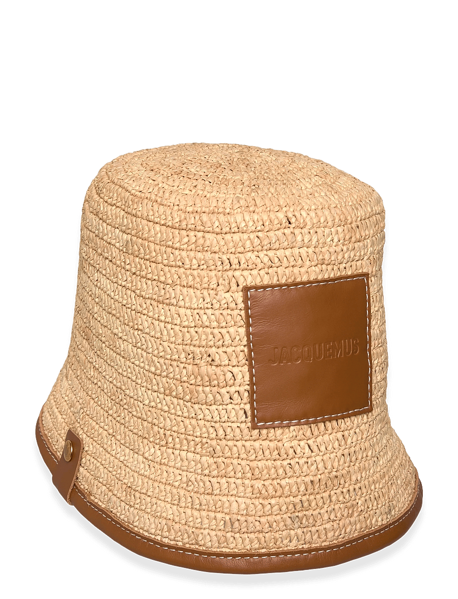 Jacquemus - Le Bob Soli bucket hat - bucket-kübarad - beige - 0