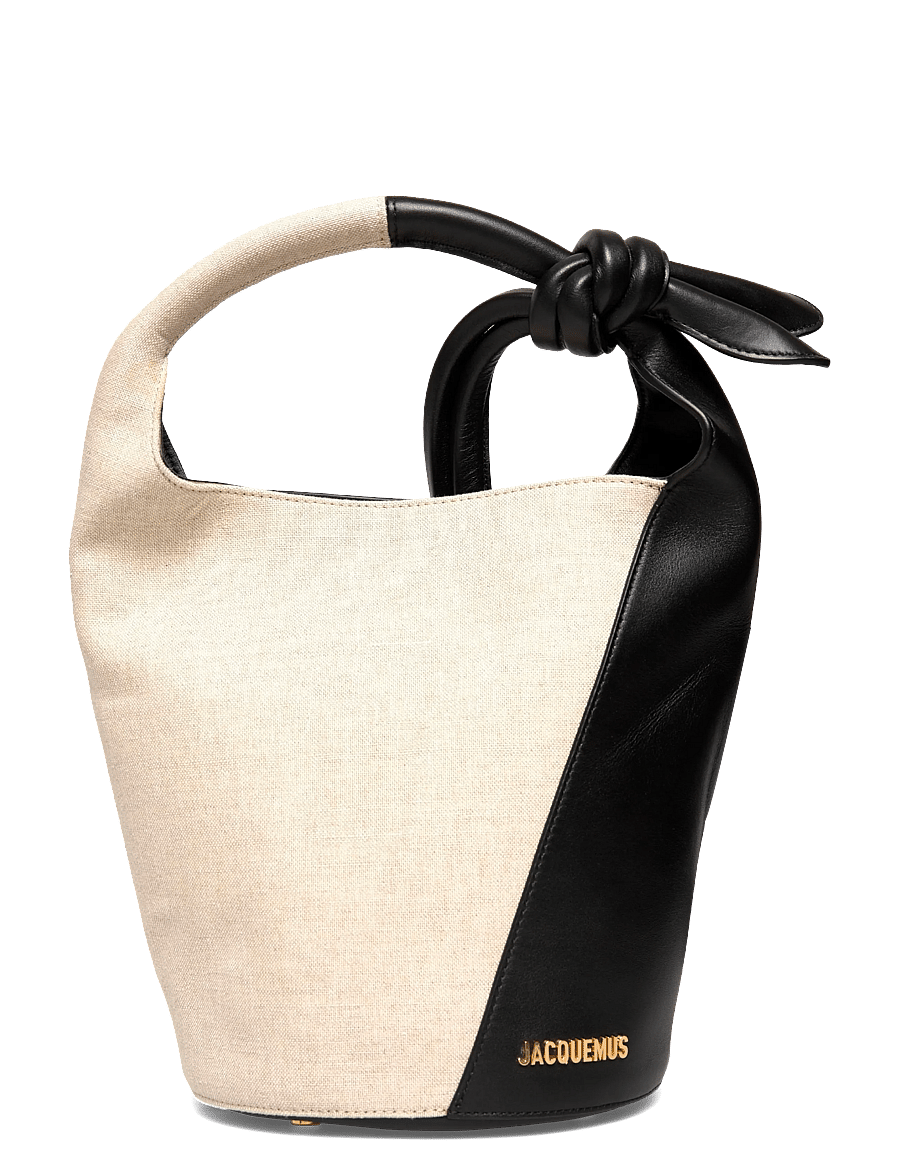 Jacquemus - Le Petit Tournie Tote Bag - tote bags - multicolored - 0