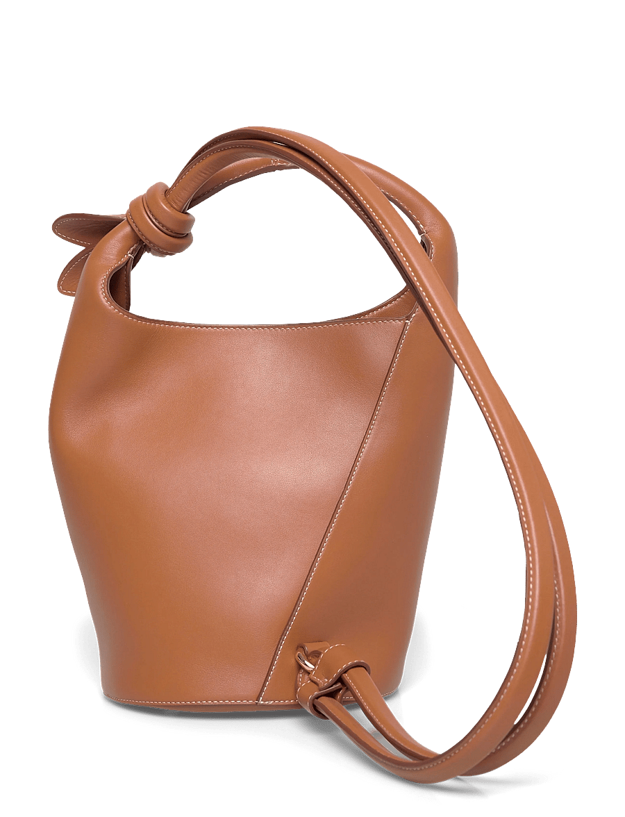 Jacquemus - Le Petit Tourni Bucket Bag - bucket bags - brown - 1