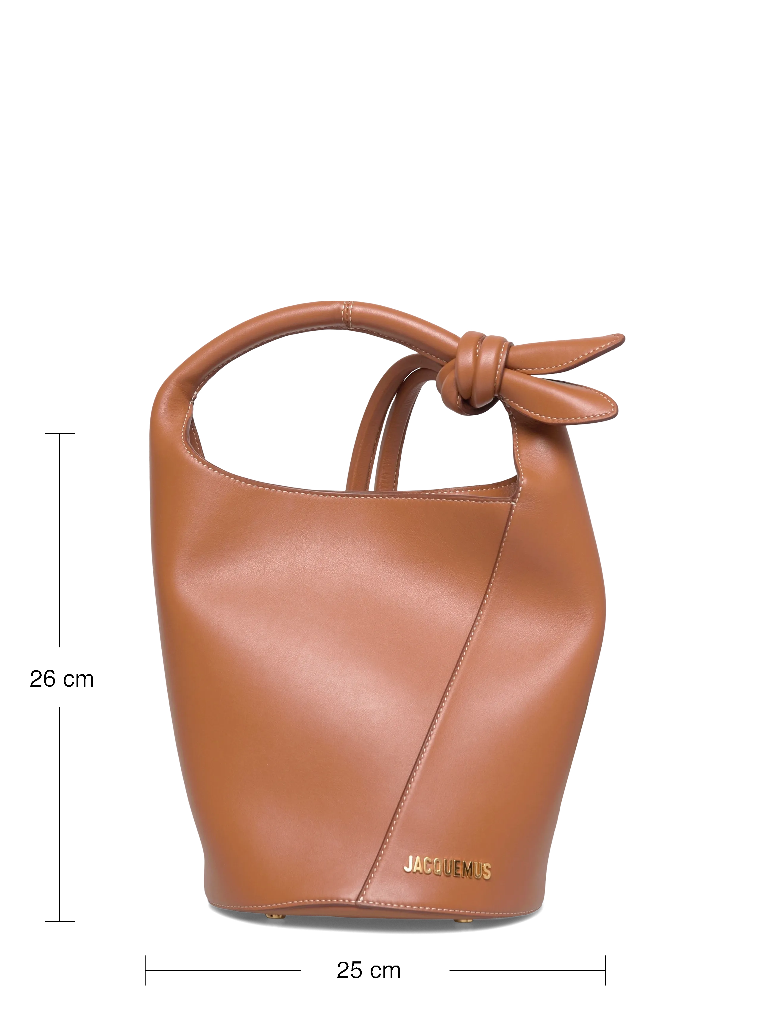 Jacquemus - Le Petit Tourni Bucket Bag - brown - 3