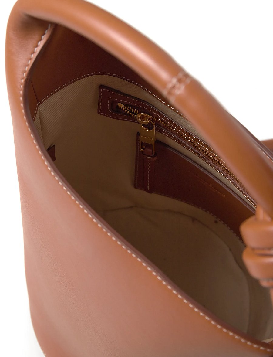 Jacquemus - Le Petit Tourni Bucket Bag - bucket bags - brown - 4