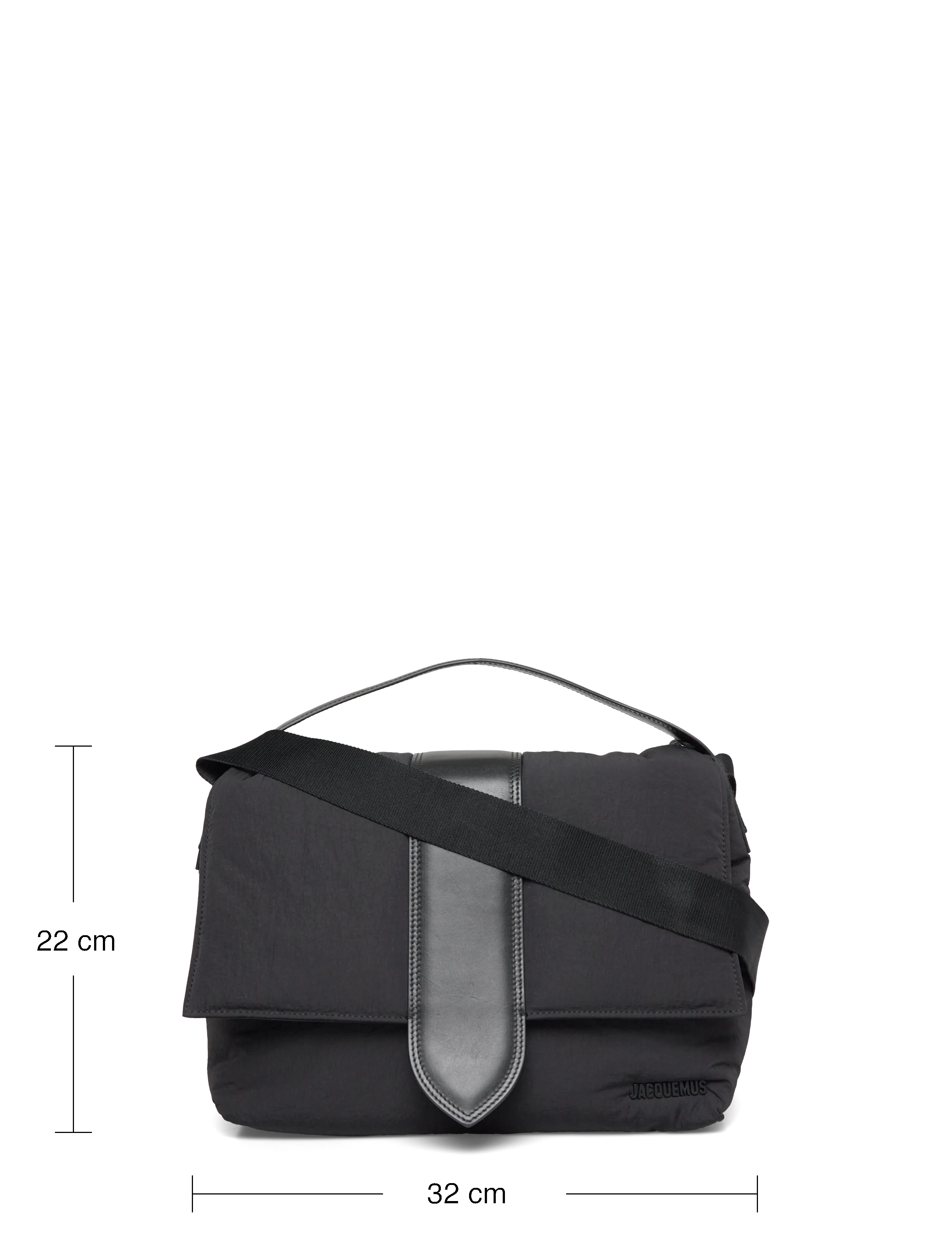 Jacquemus - Bambino Shoulder Bag - fashion trends - black - 3