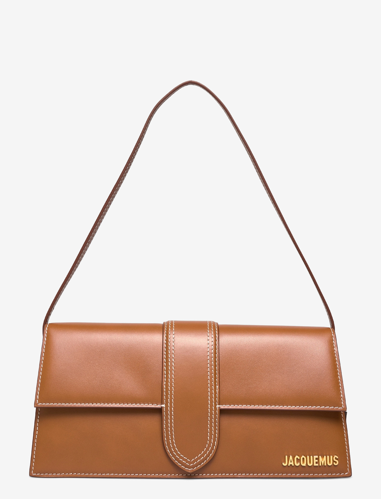 Jacquemus - Le Bambino Long Shoulder Bag - skuldertasker - brown - 0