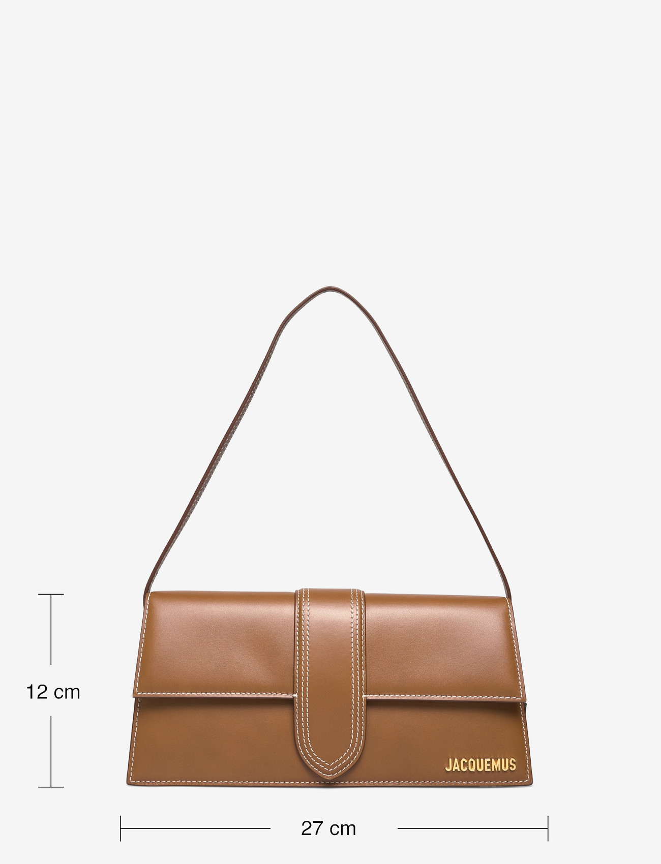 Jacquemus - Le Bambino Long Shoulder Bag - skuldertasker - brown - 3