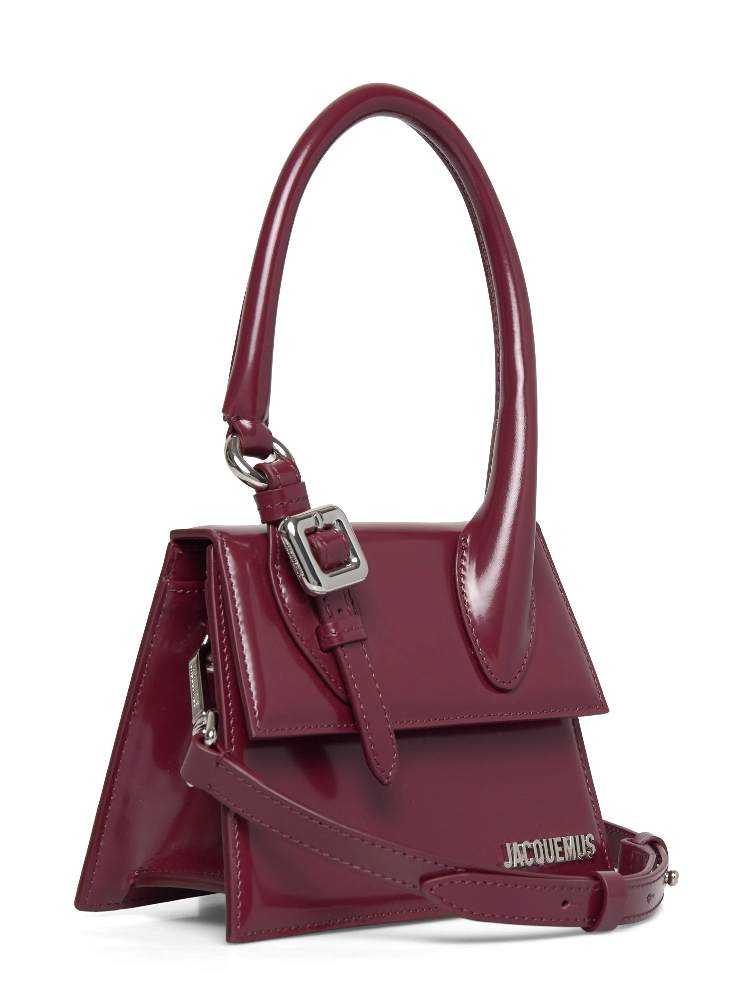 Jacquemus - Le Chiquito Moyen Boucle Bag - besondere anlässe - red - 2