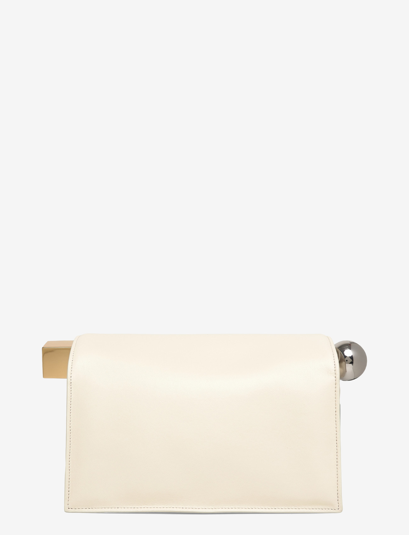 Jacquemus - La Pochette Rond Carré Clutch - special occasions - white - 1