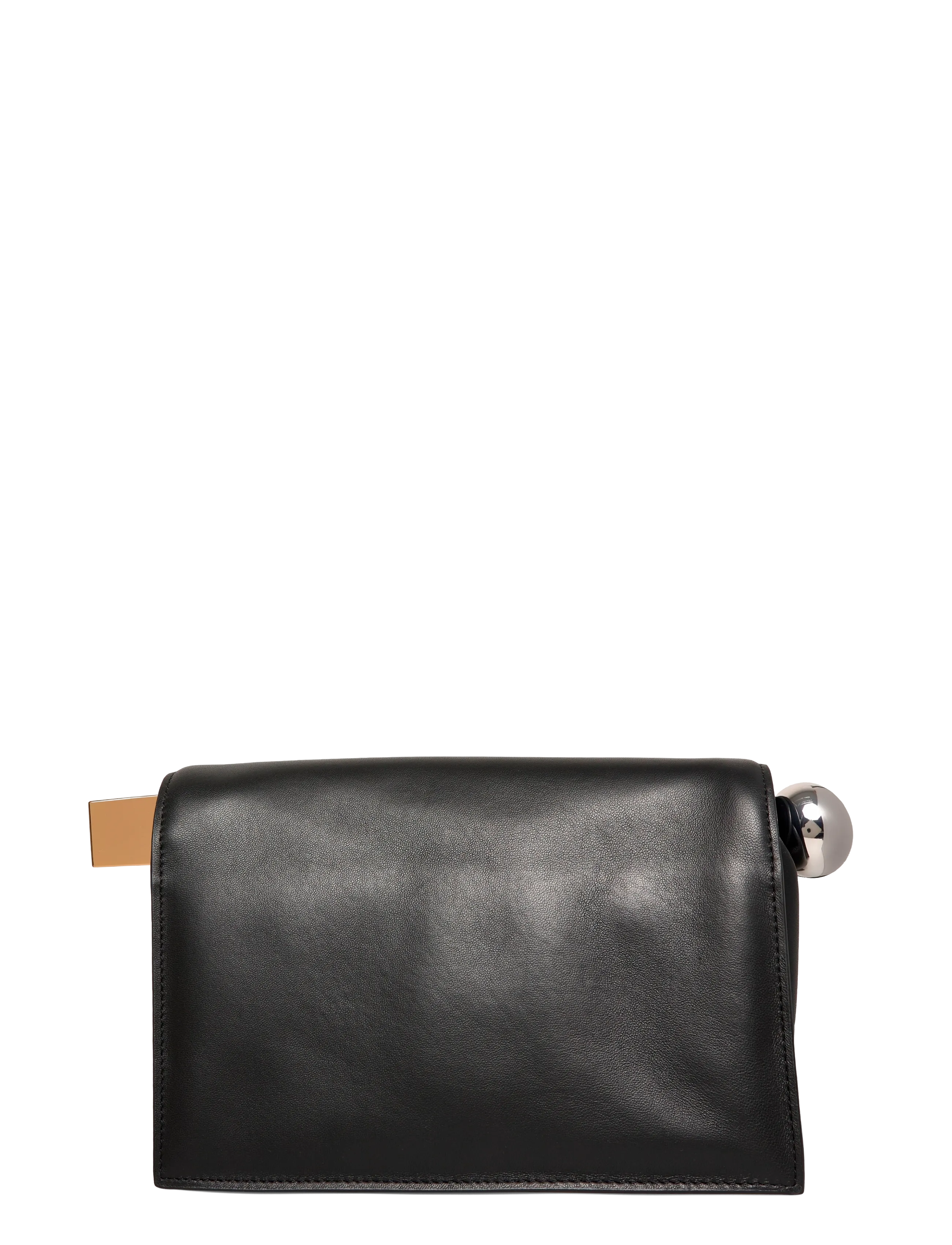 Jacquemus - La Pochette Rond Carré Clutch - besondere anlässe - black - 1