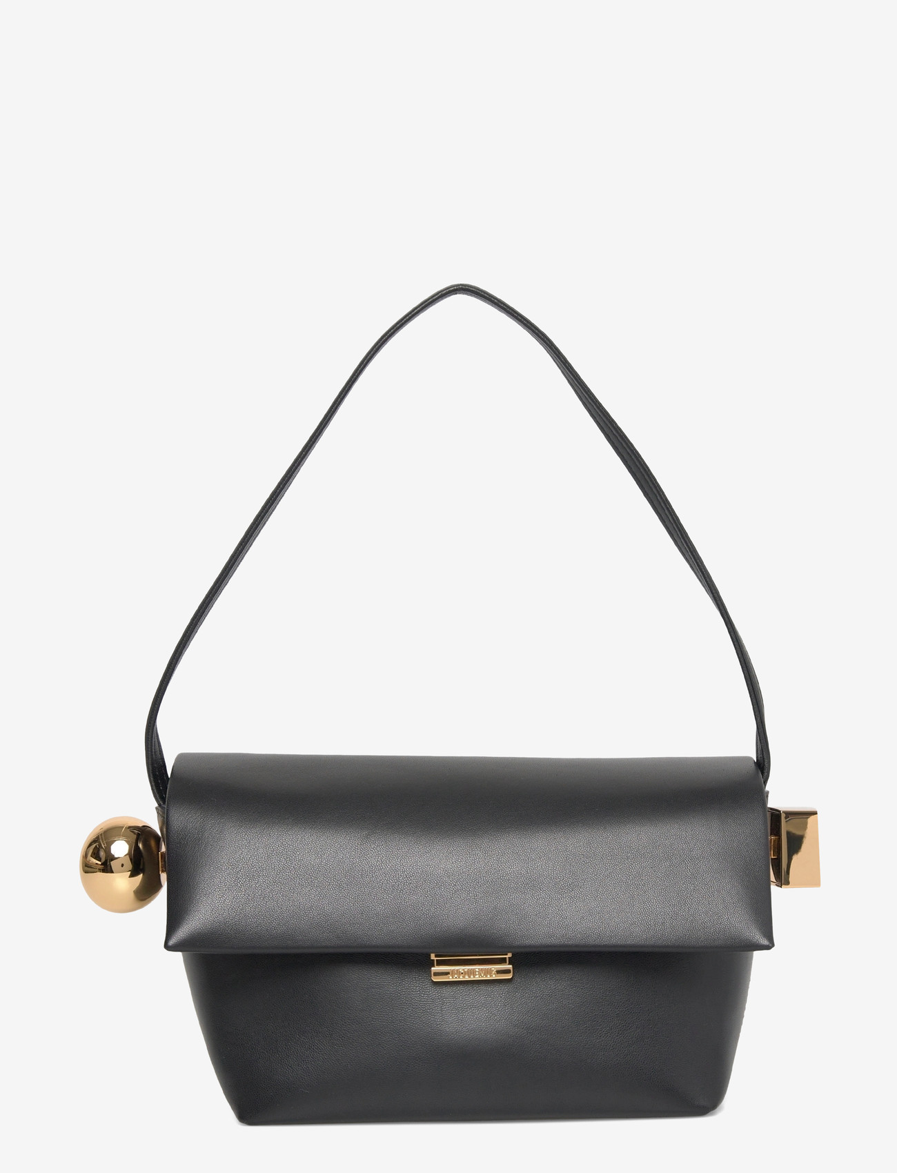 Jacquemus - Le Rond Carré shoulder Bag - skuldertasker - black - 0