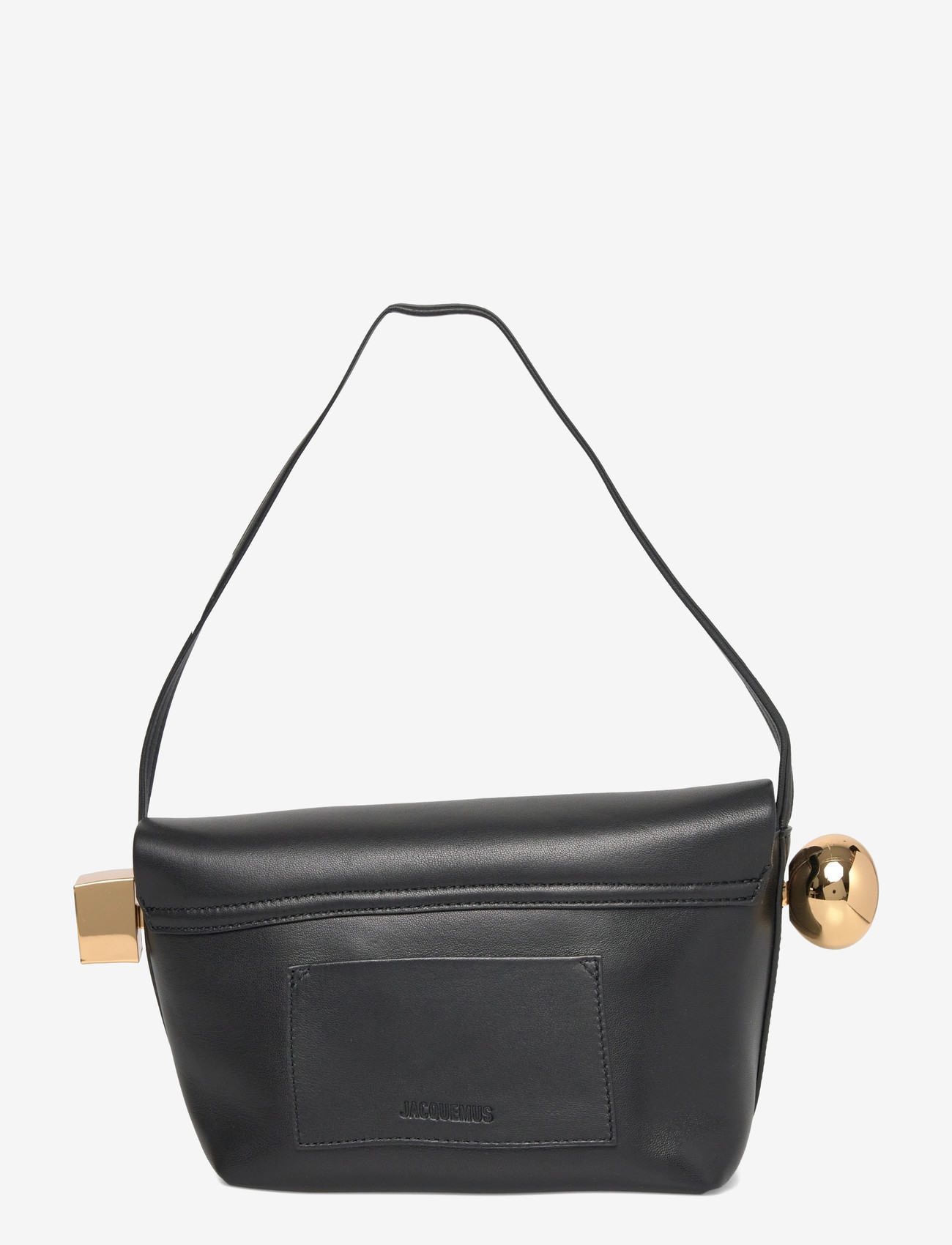 Jacquemus - Le Rond Carré shoulder Bag - skuldertasker - black - 1