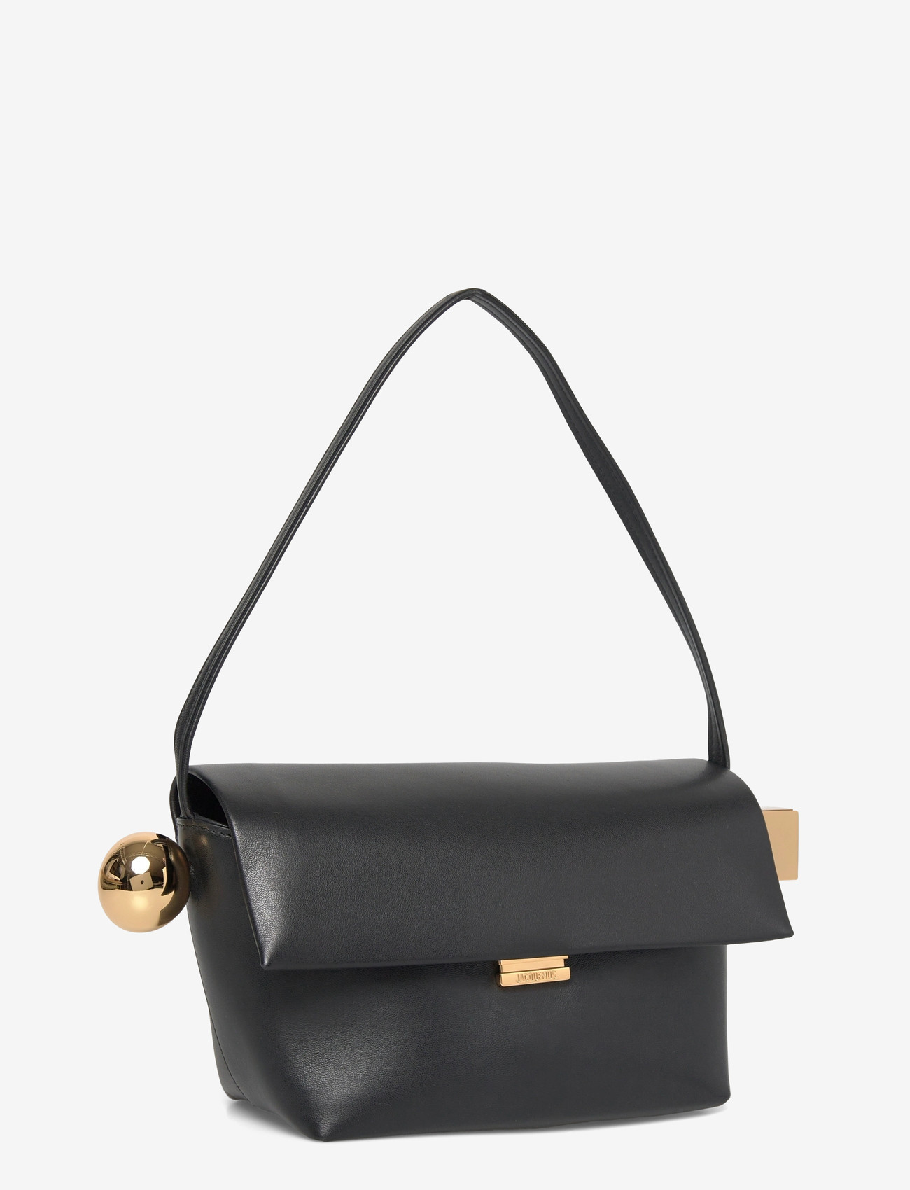 Jacquemus - Le Rond Carré shoulder Bag - skuldertasker - black - 2