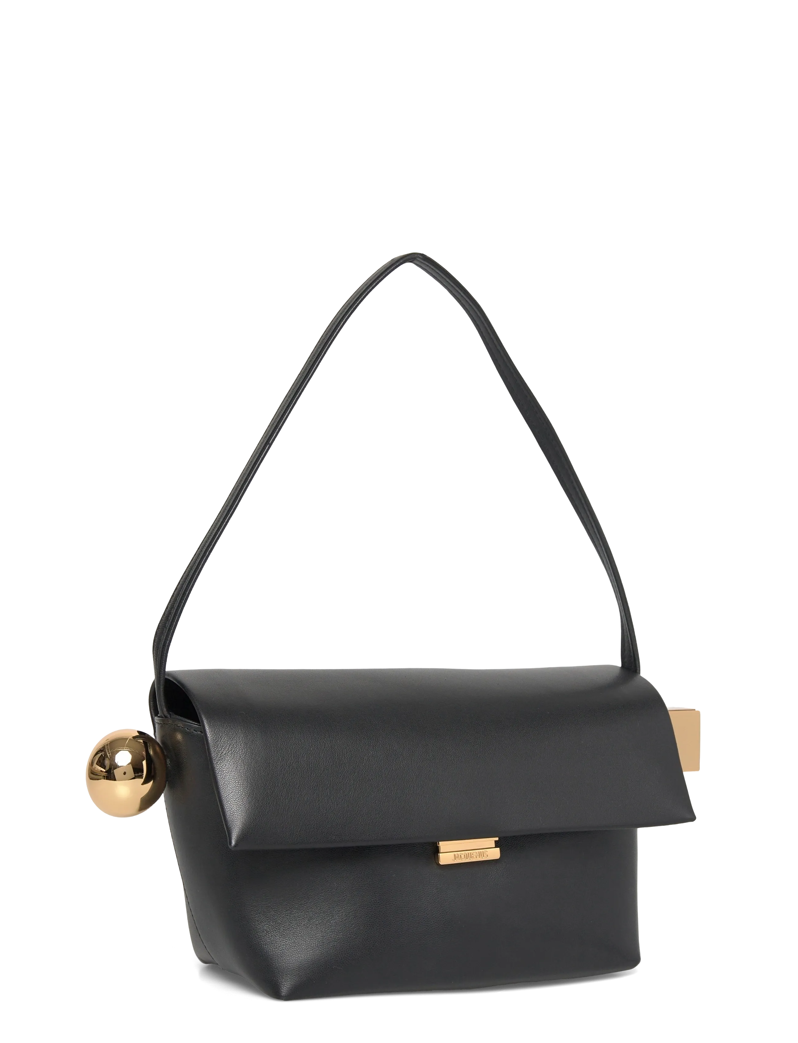 Jacquemus - Le Rond Carré shoulder Bag - Õlakotid - black - 2