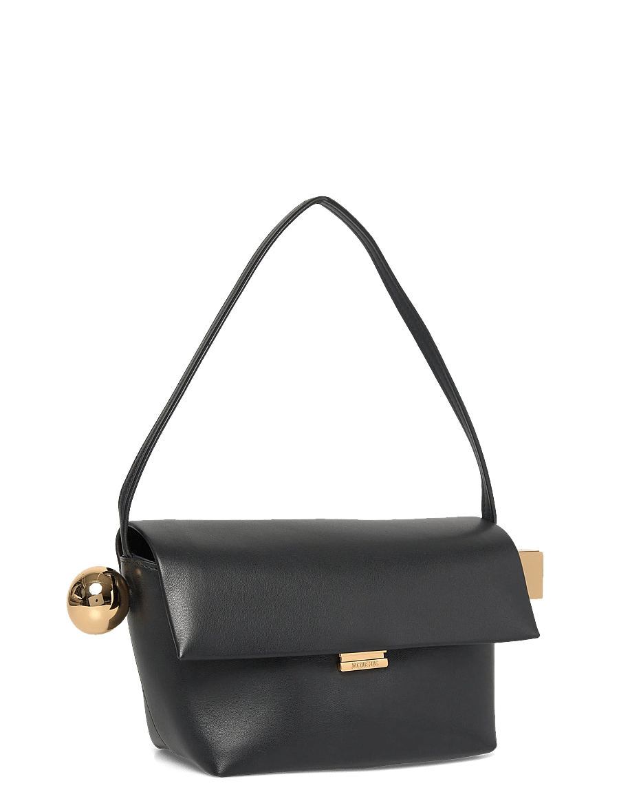 Jacquemus - Le Rond Carré shoulder Bag - skuldertasker - black - 2
