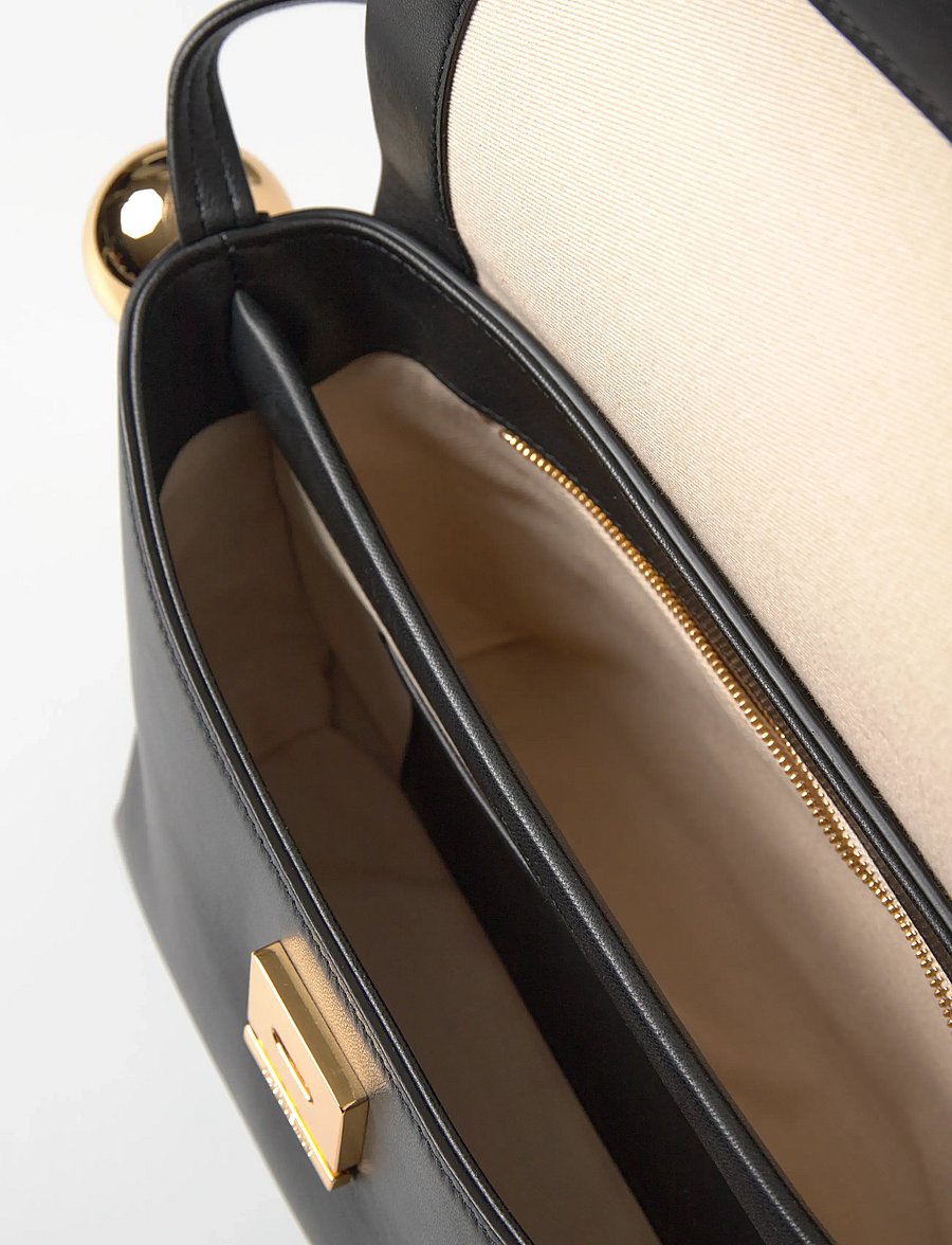 Jacquemus - Le Rond Carré shoulder Bag - skuldertasker - black - 4