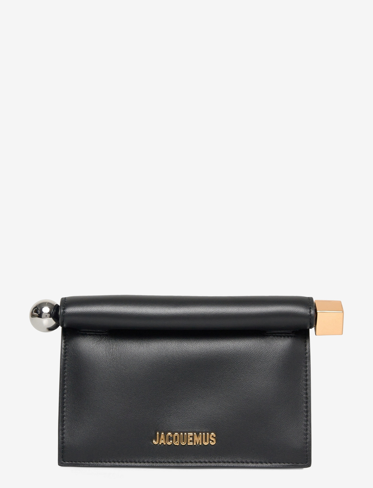 Jacquemus - Le Petit Pochette Rond Carré Bag - særlige begivenheder - black - 0