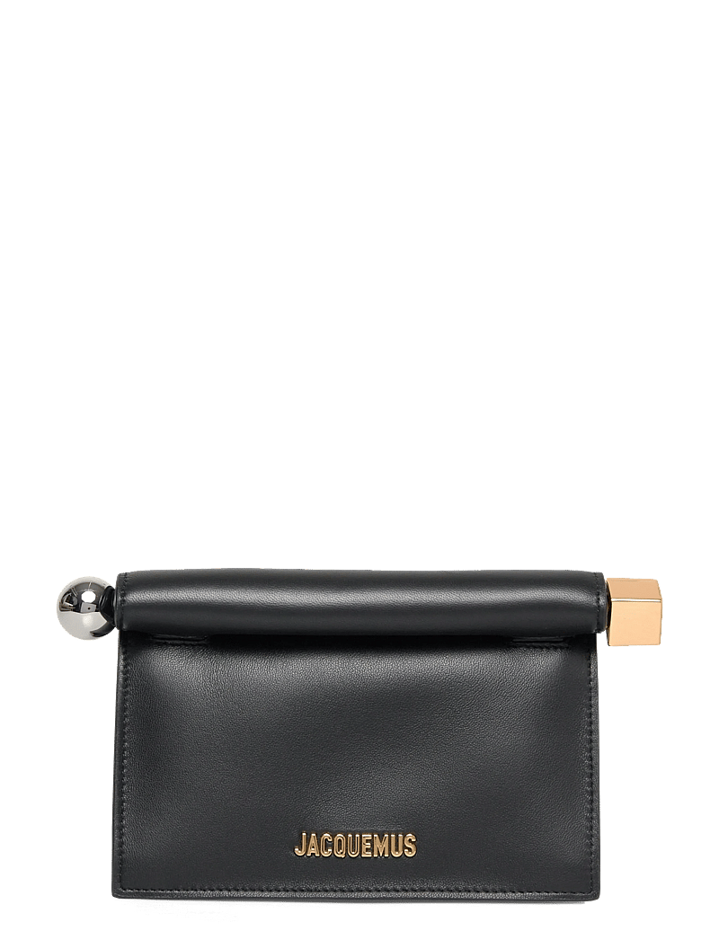 Jacquemus - Le Petit Pochette Rond Carré Bag - særlige begivenheder - black - 0