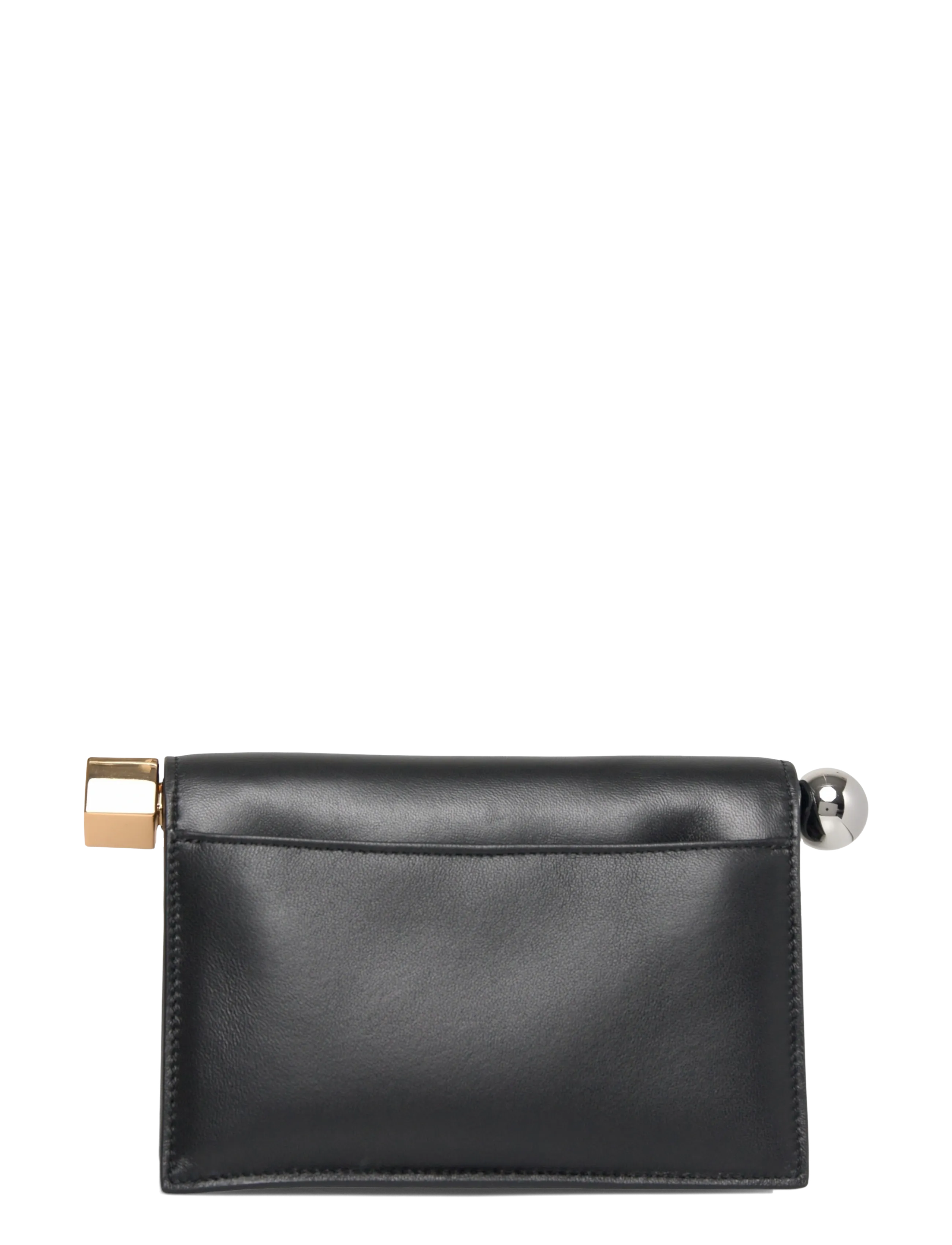 Jacquemus - Le Petit Pochette Rond Carré Bag - black - 1