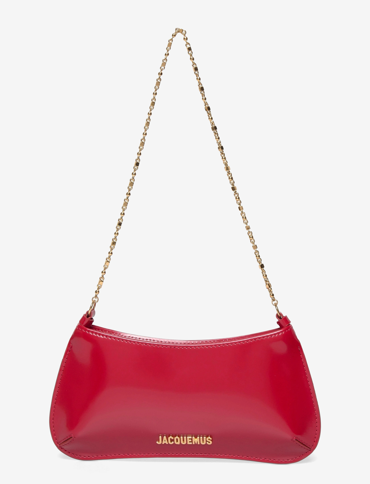 Jacquemus - The small Bisou Chaîne Bag - skuldertasker - red - 0