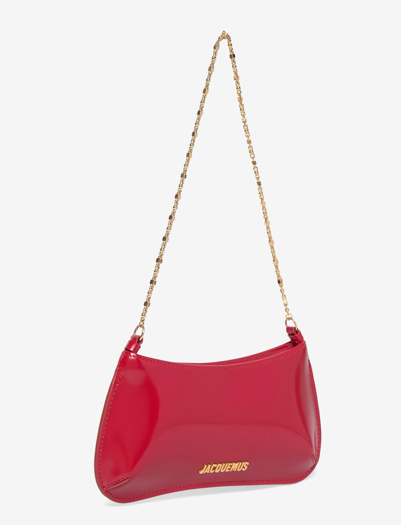 Jacquemus - The small Bisou Chaîne Bag - skuldertasker - red - 2