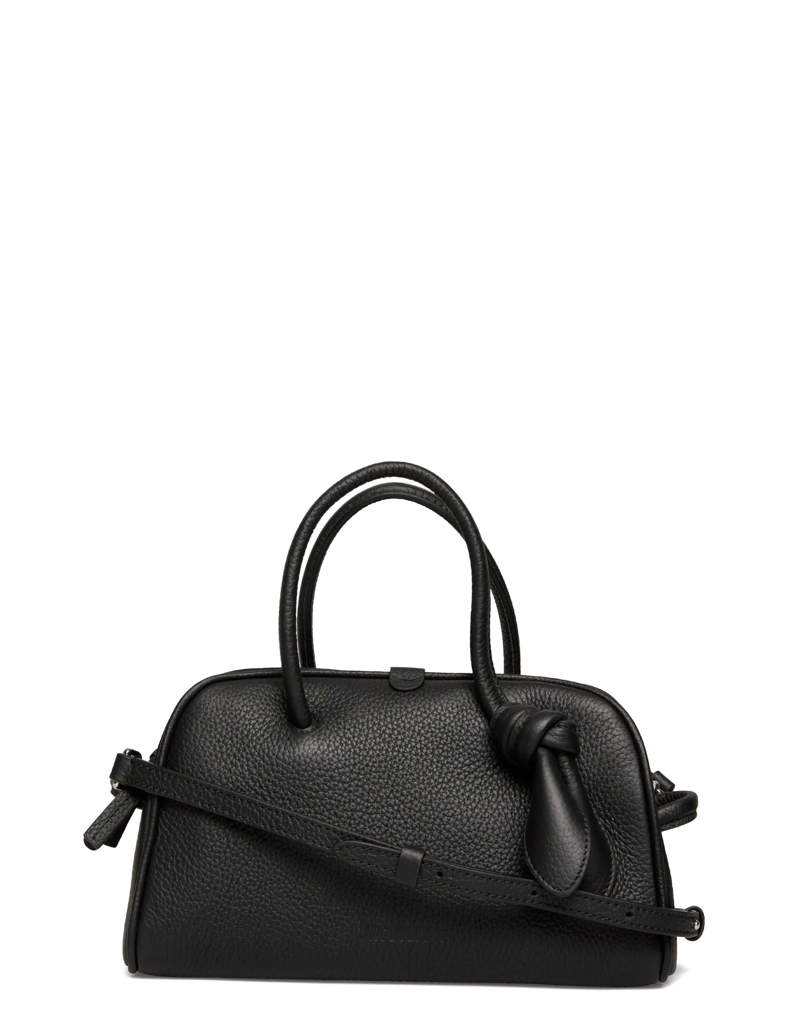 Jacquemus The Small Turismo Bag, One Size, Black, Tasker > Tasker Med Tophåndtag, Dame