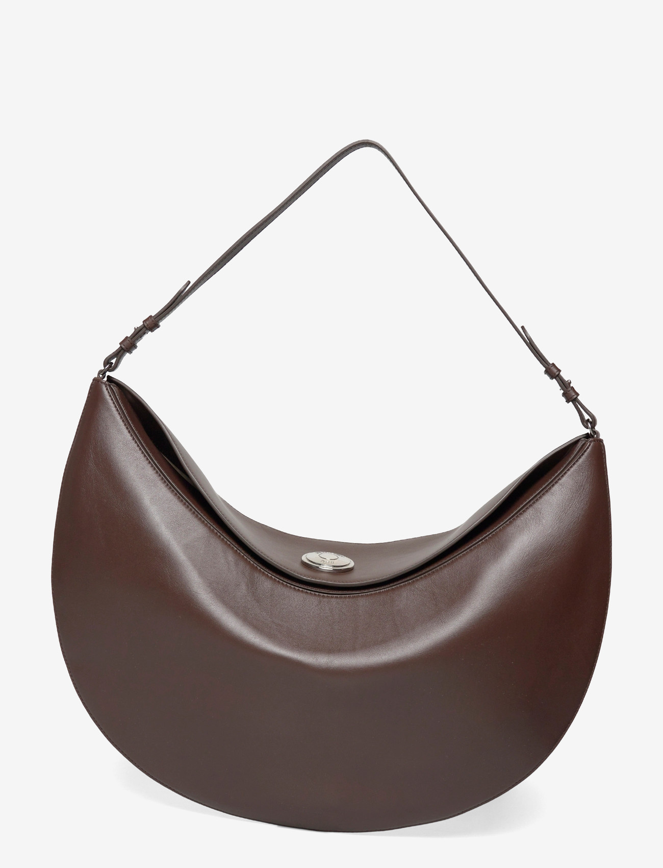 Jacquemus - The Ovalo Bag - skuldertasker - brown - 0