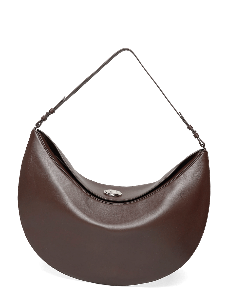 Jacquemus - The Ovalo Bag - schultertaschen - brown - 0