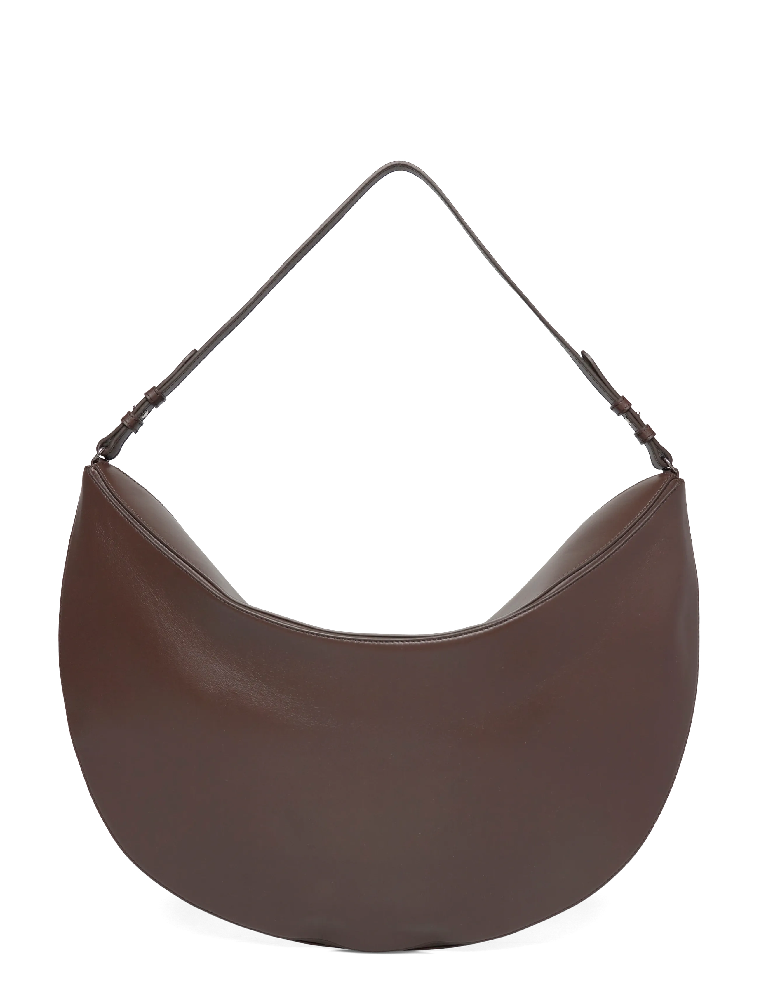 Jacquemus - The Ovalo Bag - shoulder bags - brown - 1