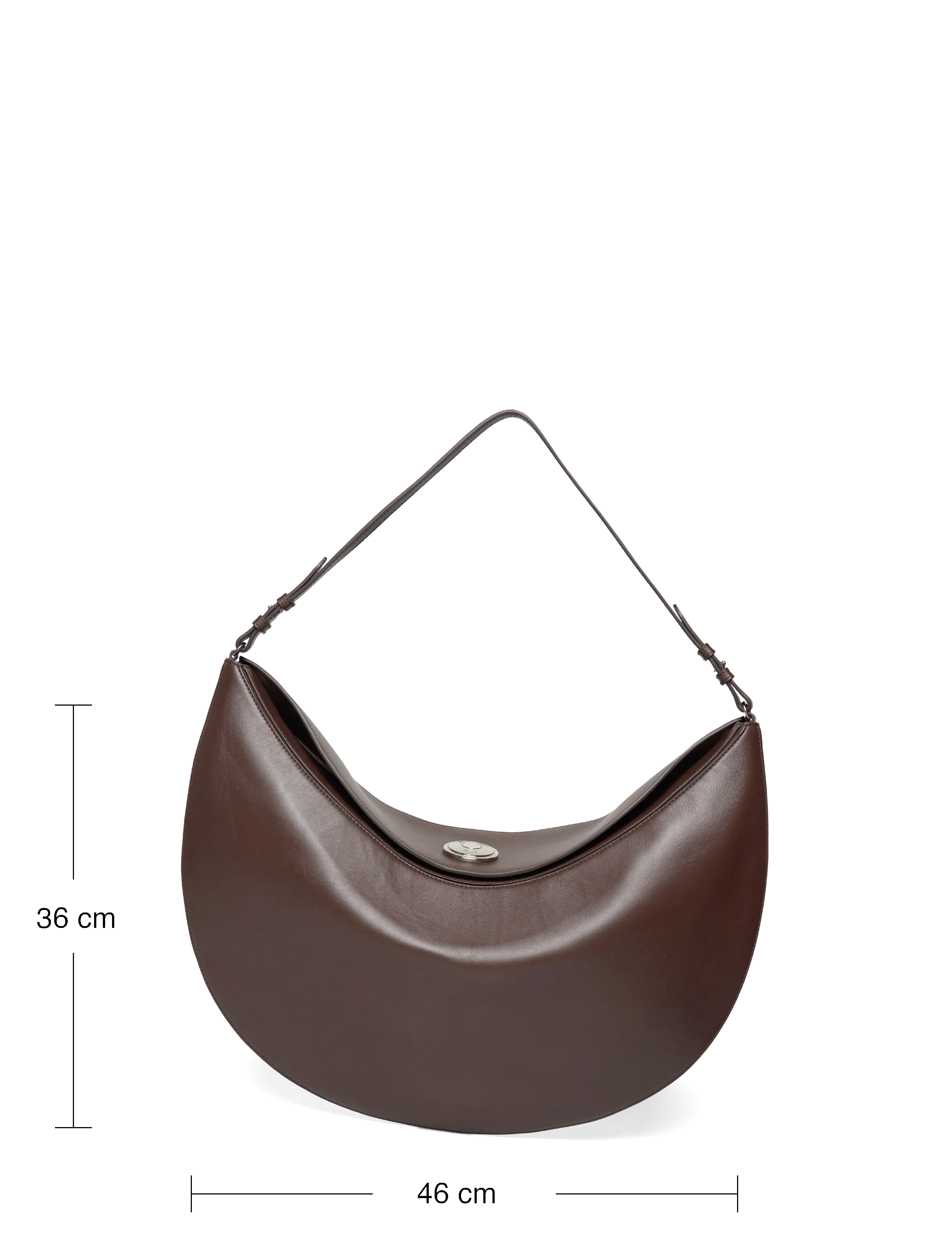 Jacquemus - The Ovalo Bag - shoulder bags - brown - 3
