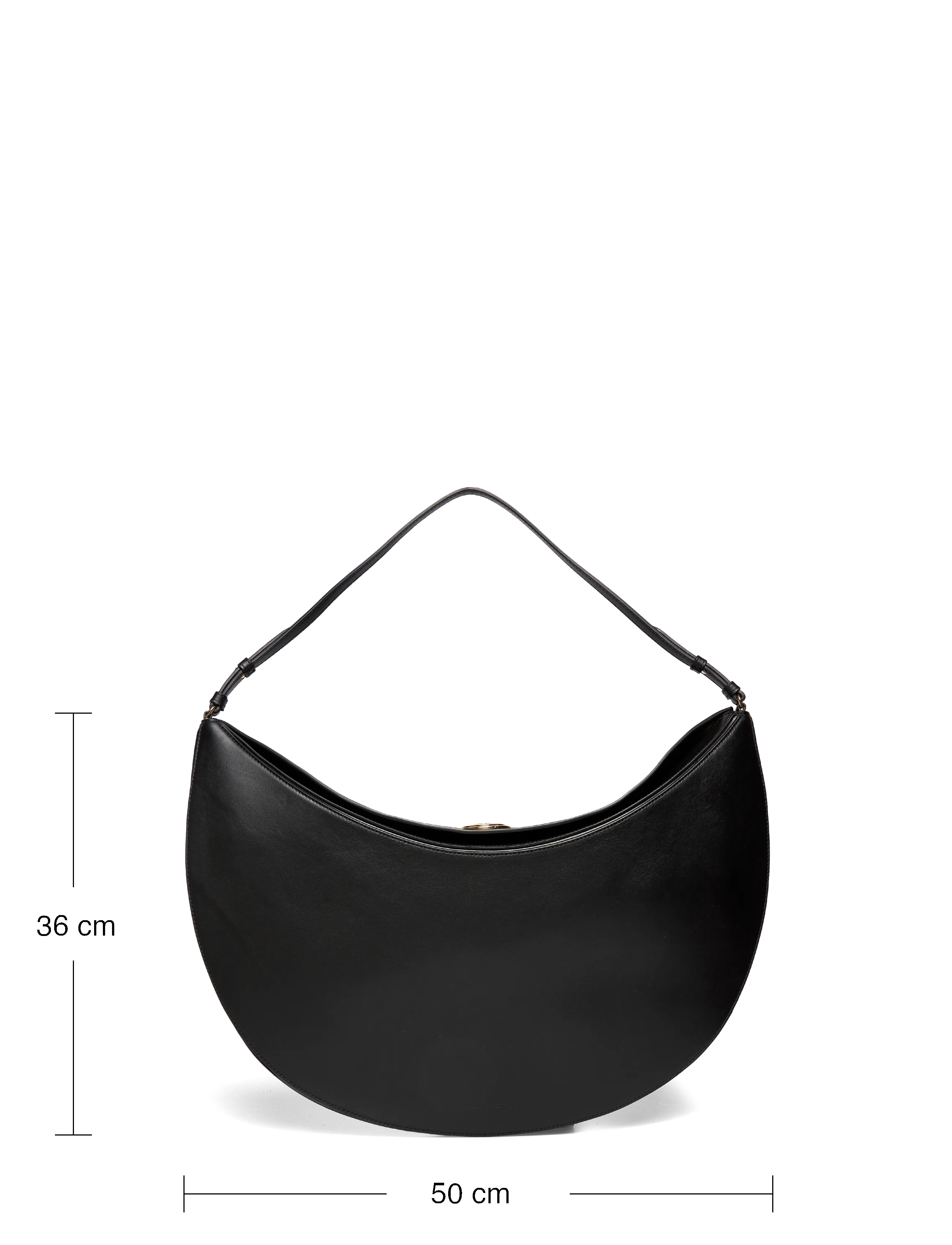 Jacquemus - Le Sac Ovalo - axelremsväskor - black - 3