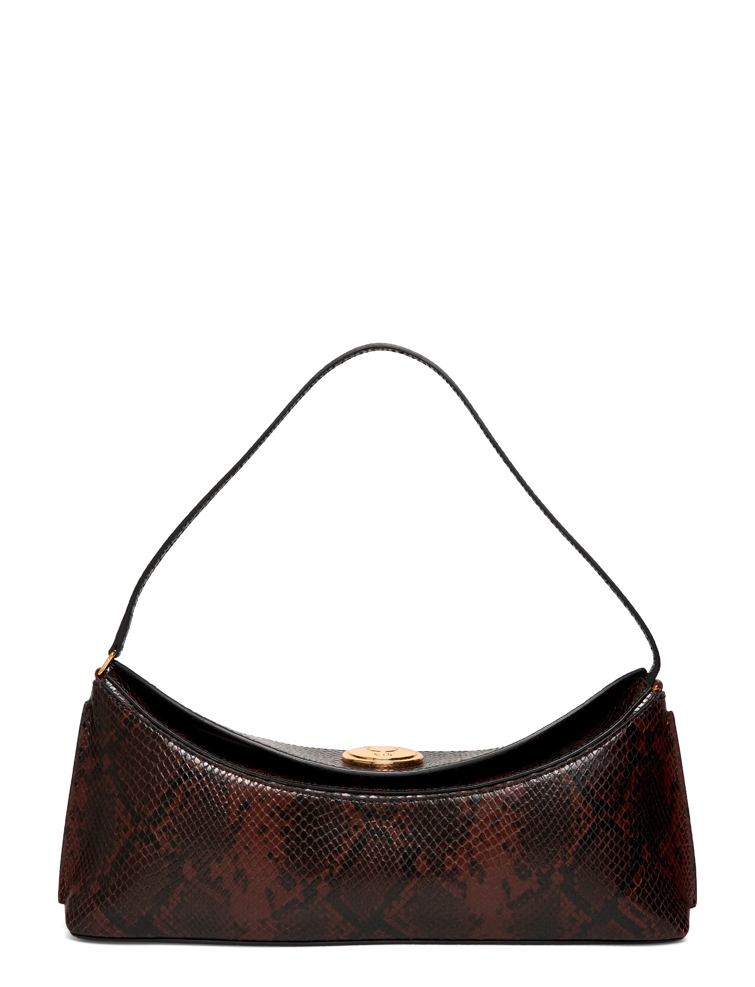 Jacquemus Le Calisso Rond Shoulder Bag, One Size, Brown, Tasker > Små Skuldertasker-Crossbody-Tasker, Dame