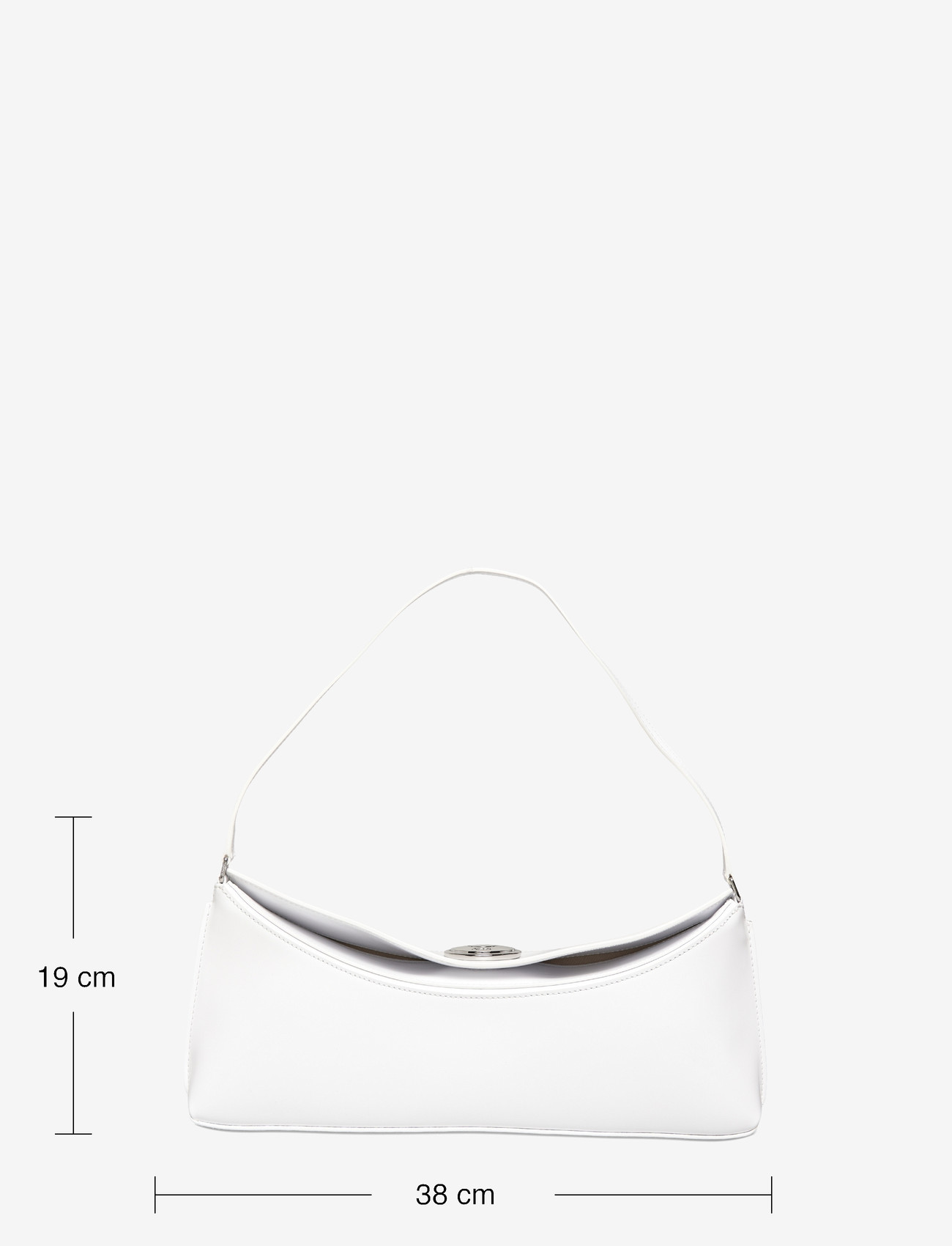 Jacquemus - Le Calisso Shoulder Bag - skuldertasker - white - 3