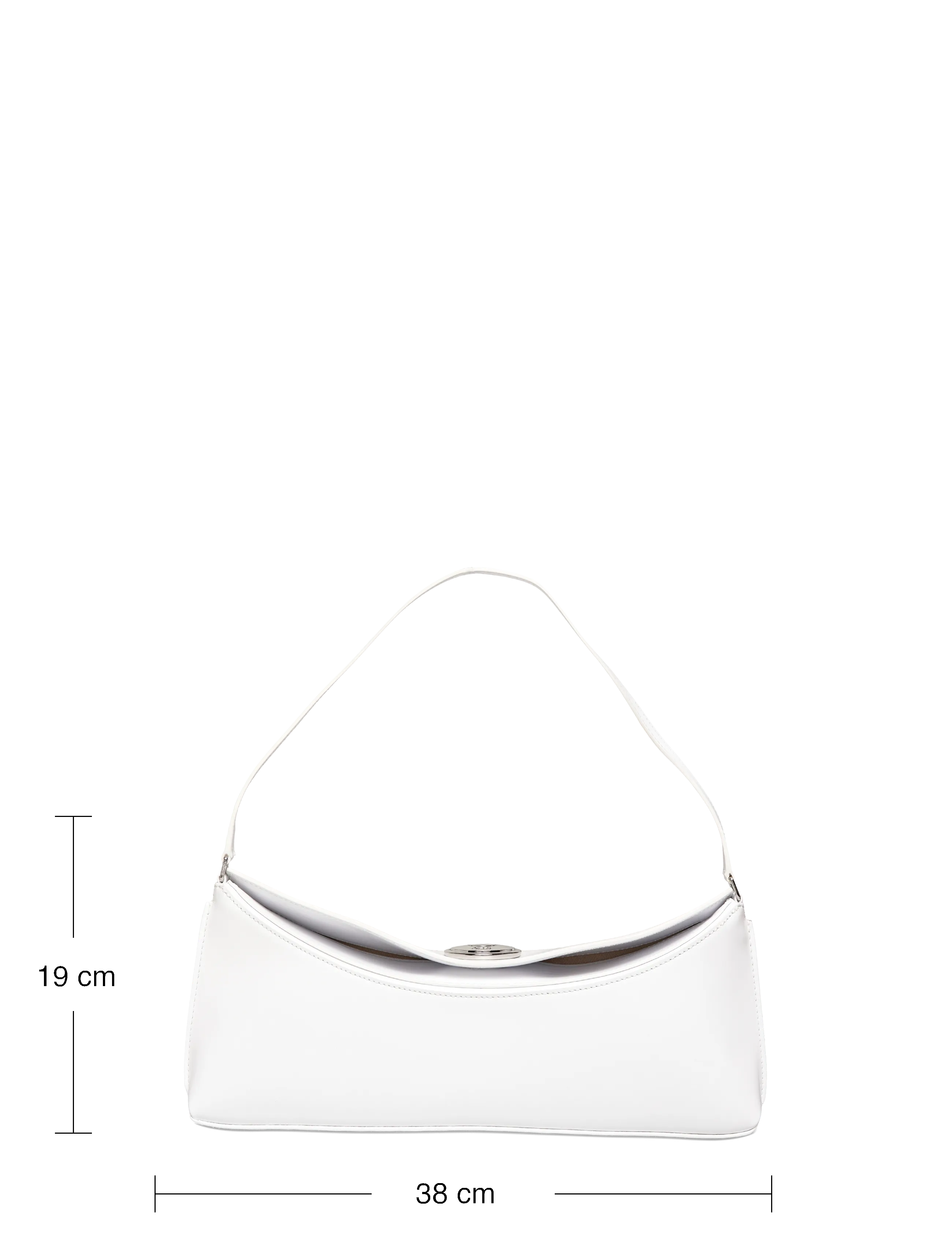 Jacquemus - Le Calisso Shoulder Bag - schoudertassen - white - 3