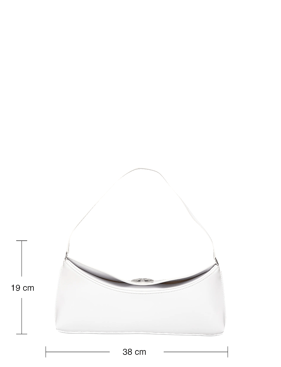 Jacquemus - Le Calisso Shoulder Bag - schultertaschen - white - 3