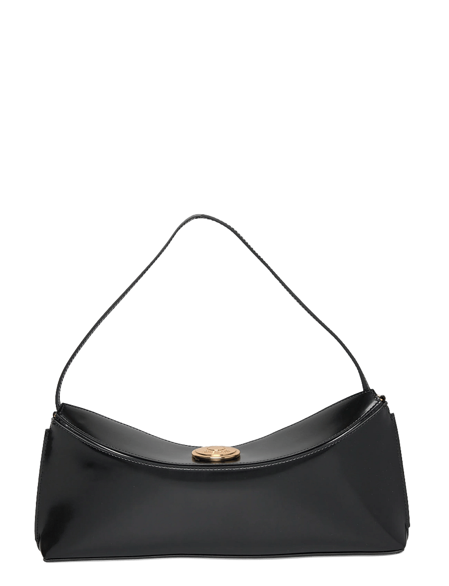 Jacquemus - The Clutch Ovalo Bag - skuldertasker - black - 1