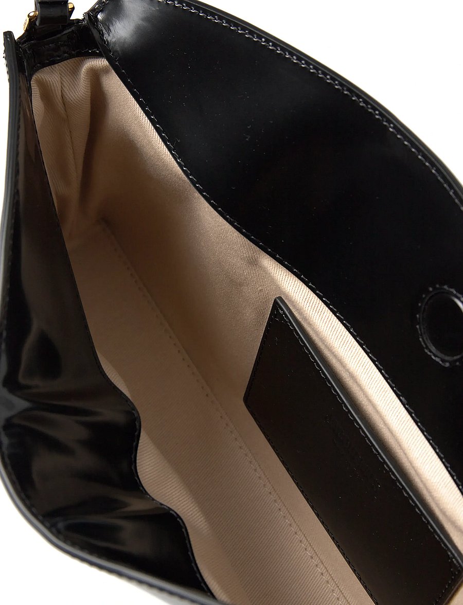 Jacquemus - The Clutch Ovalo Bag - skuldertasker - black - 4
