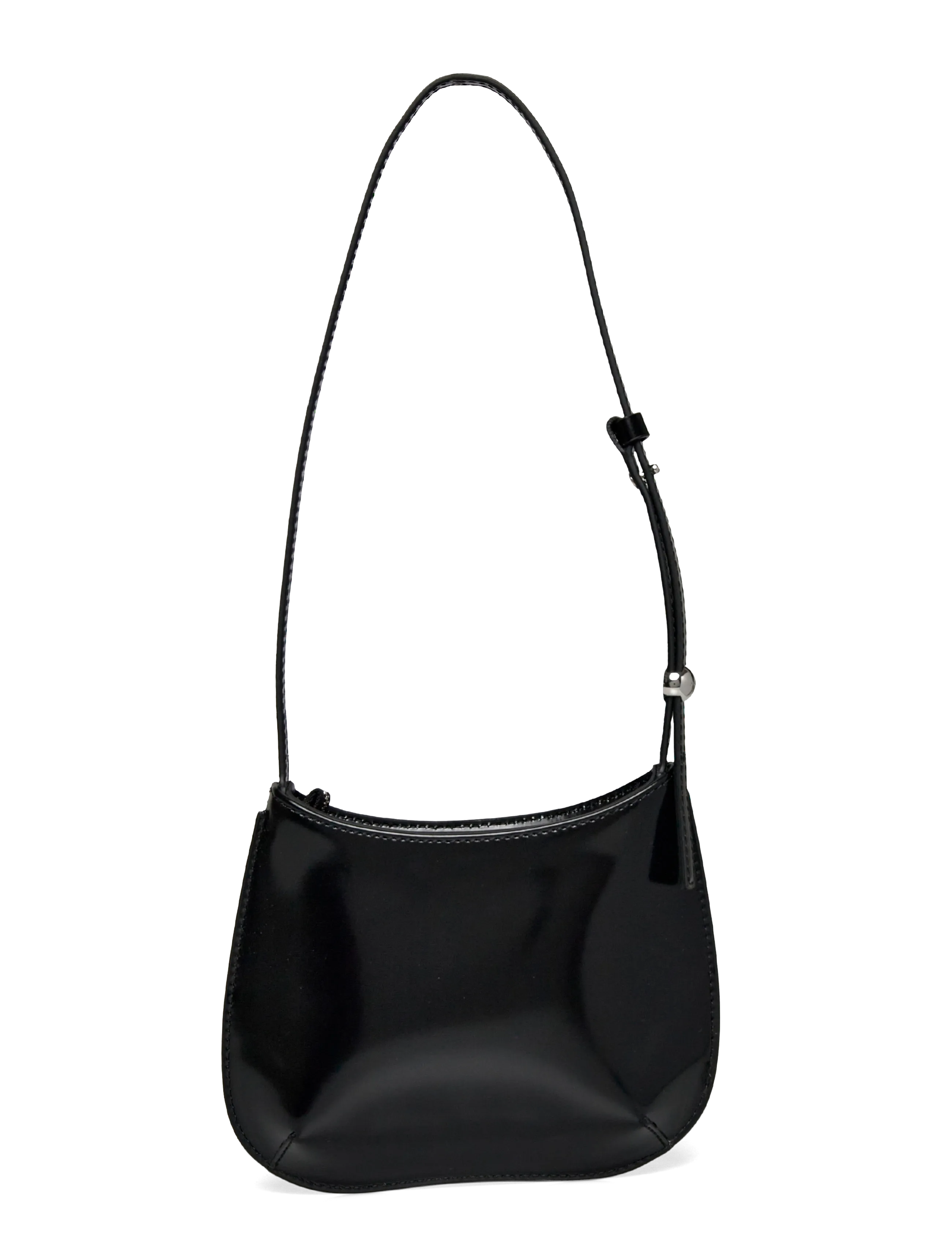 Jacquemus - Le Petit Bisou Shoulder Bag - schultertaschen - black - 1