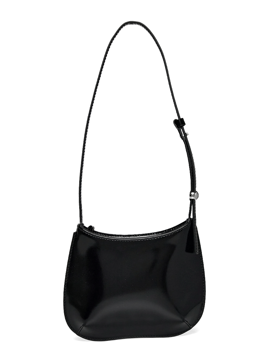 Jacquemus - Le Petit Bisou Shoulder Bag - skuldertasker - black - 1