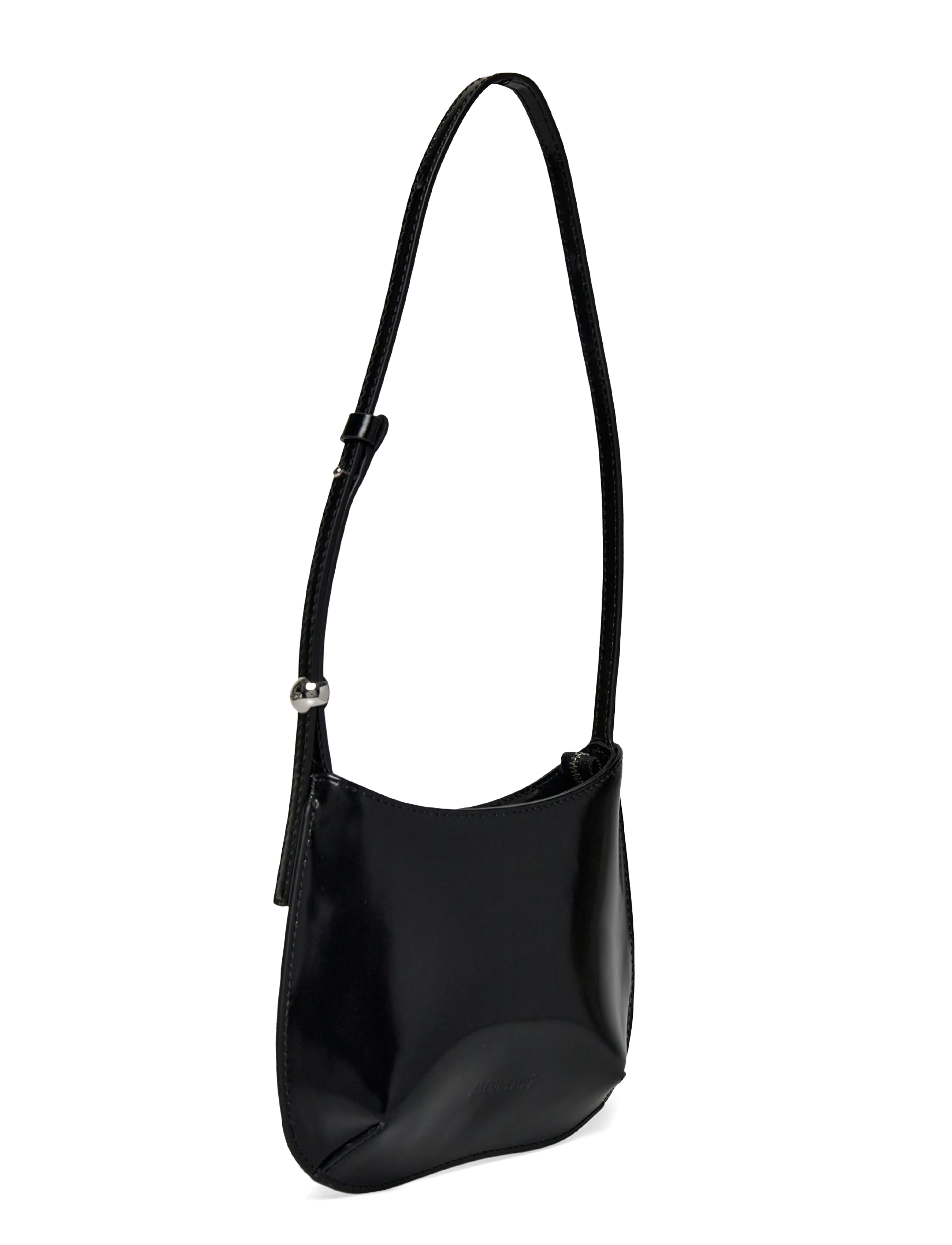 Jacquemus - Le Petit Bisou Shoulder Bag - schultertaschen - black - 2