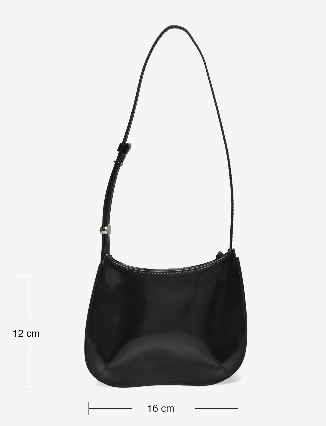Jacquemus - Le Petit Bisou Shoulder Bag - skuldertasker - black - 3