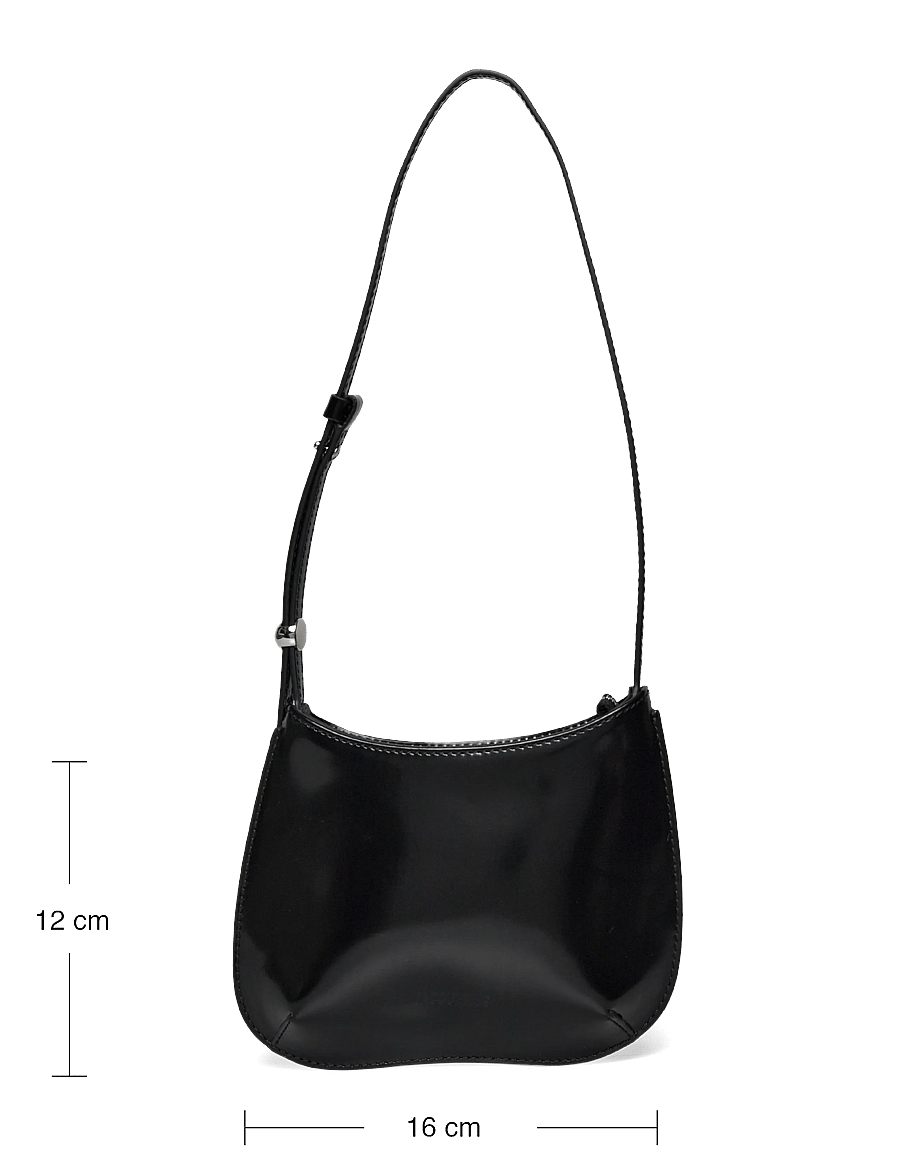 Jacquemus - Le Petit Bisou Shoulder Bag - skuldertasker - black - 3