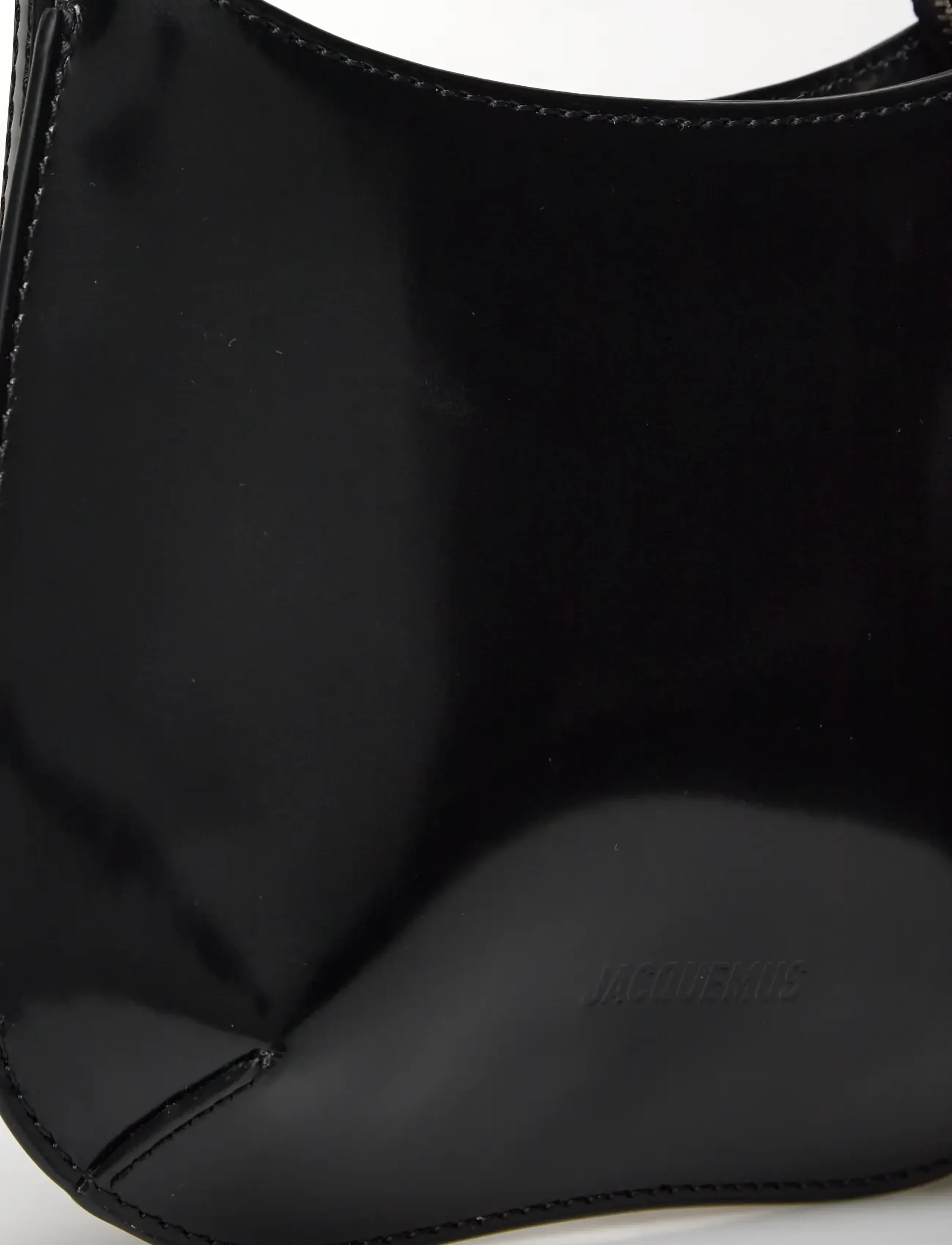 Jacquemus - Le Petit Bisou Shoulder Bag - schultertaschen - black - 4