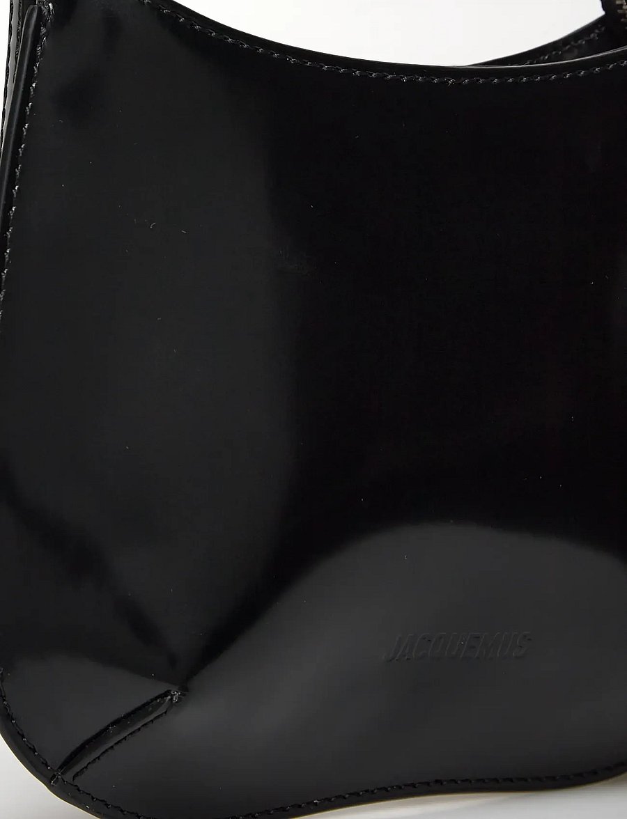 Jacquemus - Le Petit Bisou Shoulder Bag - skuldertasker - black - 4