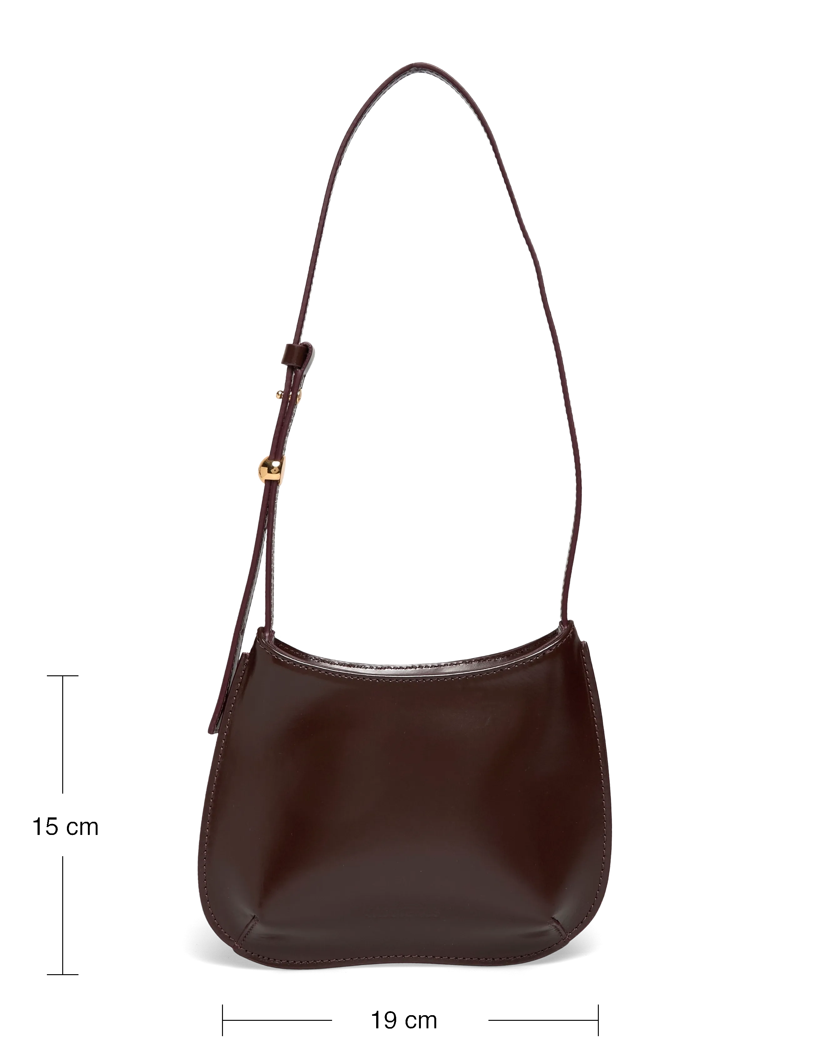 Jacquemus - Le Petit Bisou Shoulder Bag - modetrends - brown - 3