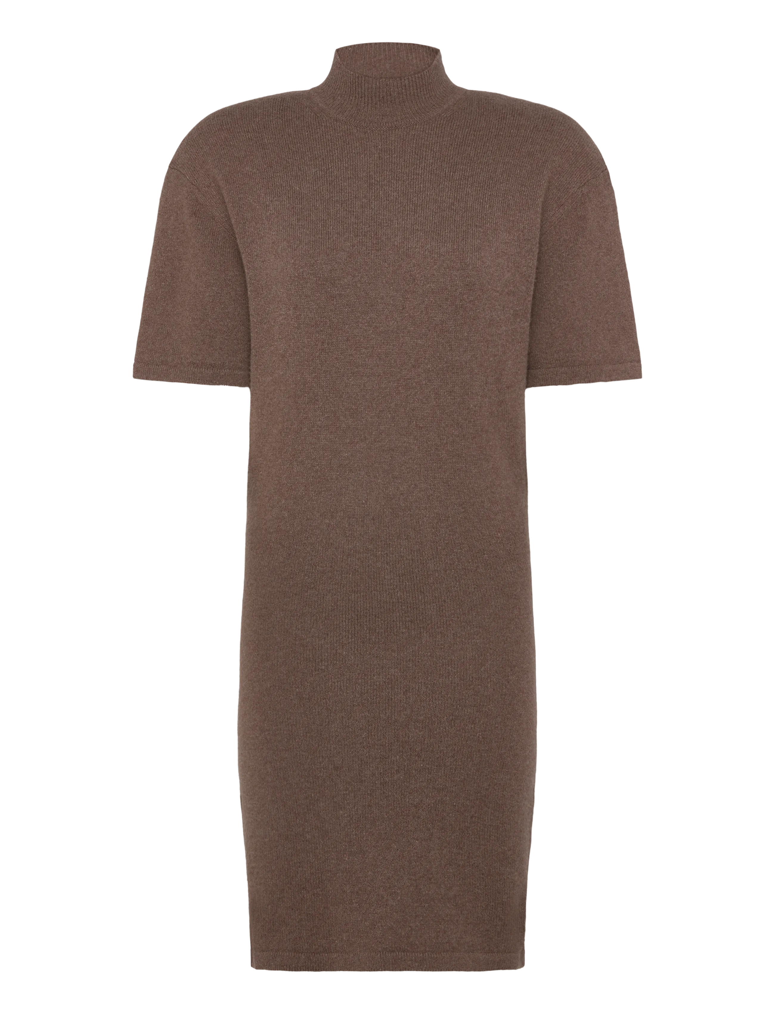 Jacquemus The Castagna Knit Dress, 38, Brown, Kjoler > Knælange Og Midi, Dame