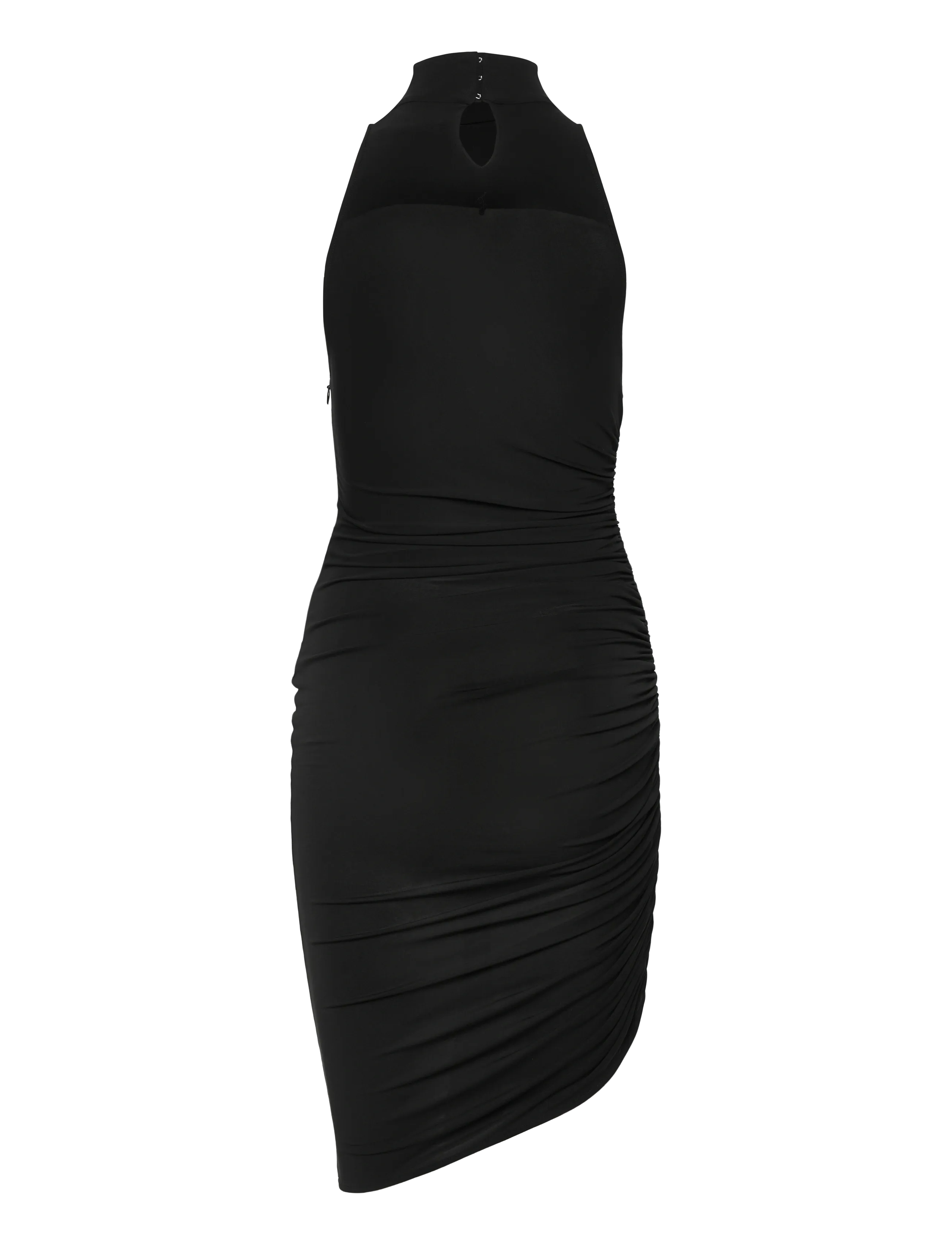 Jacquemus - Asymmetric Square dress - kokteilikleidid - black - 1