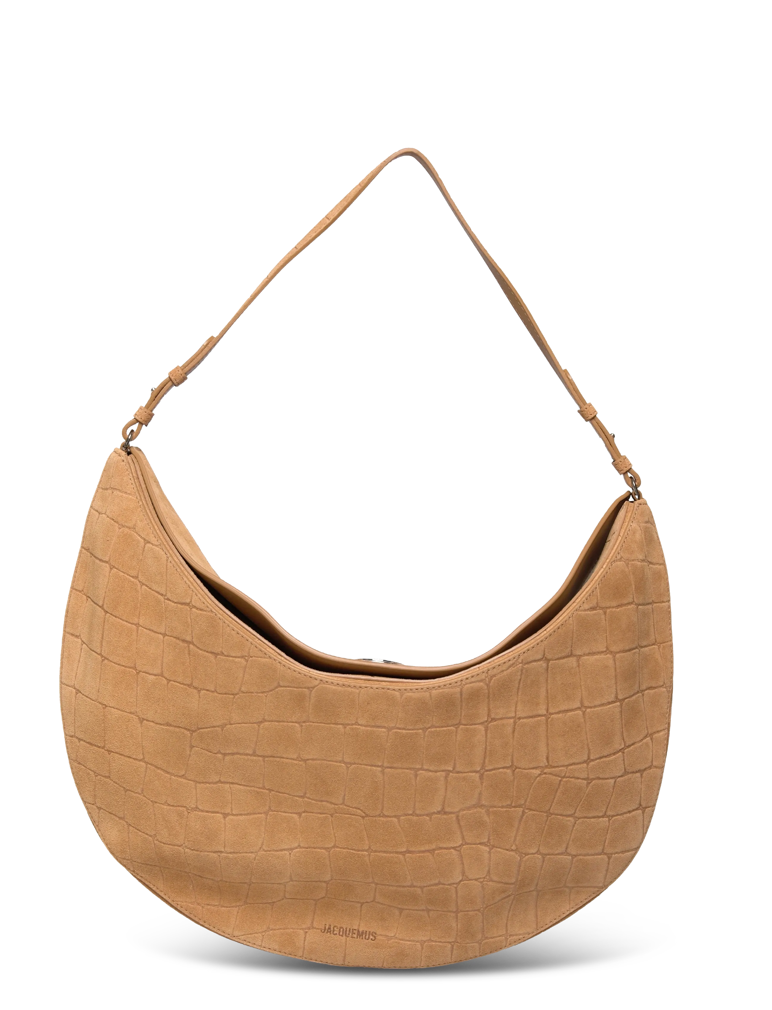 Jacquemus The Ovalo Bag, One Size, Brown, Tasker > Små Skuldertasker-Crossbody-Tasker, Dame