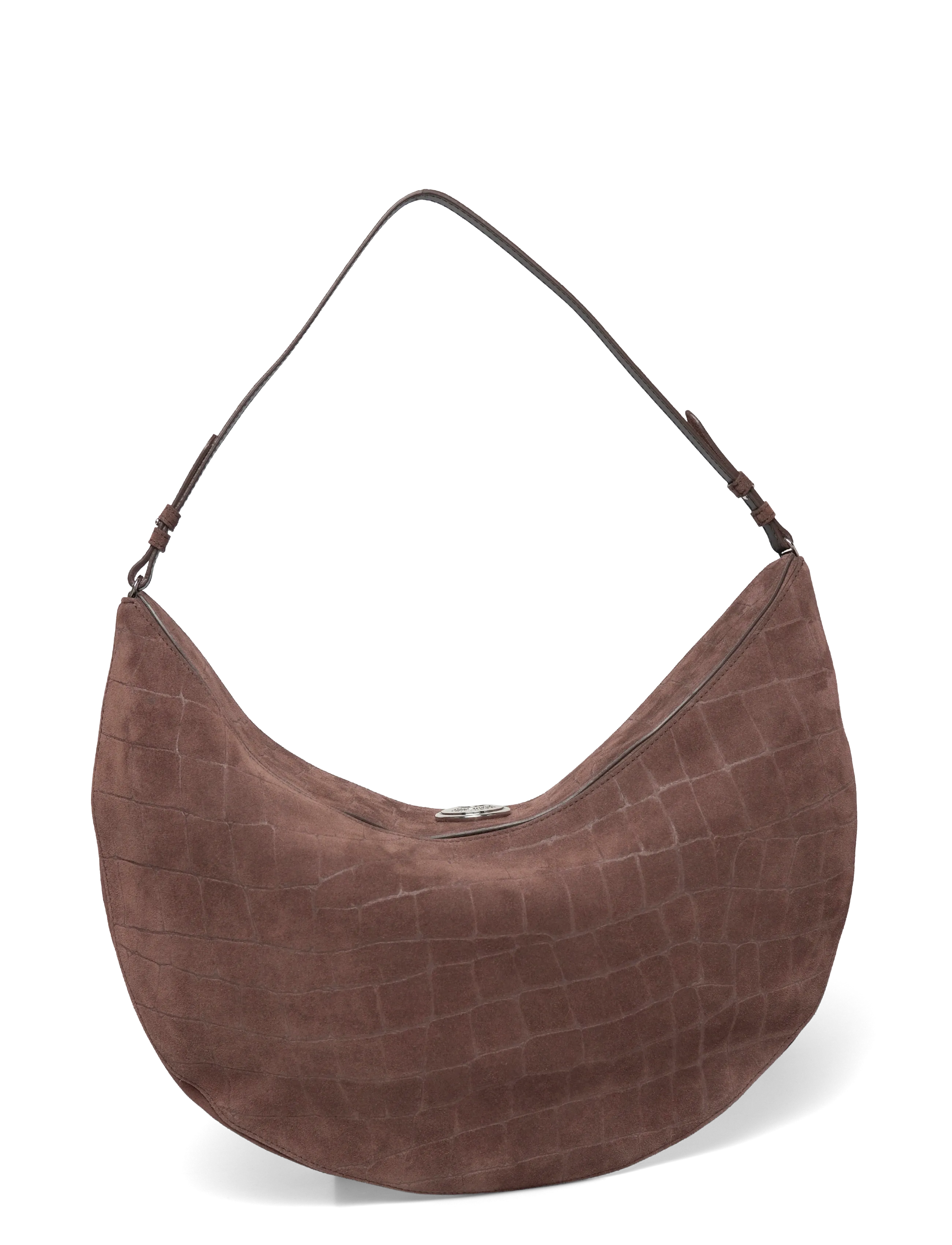 Jacquemus - The Ovalo Bag - shoulder bags - brown - 1