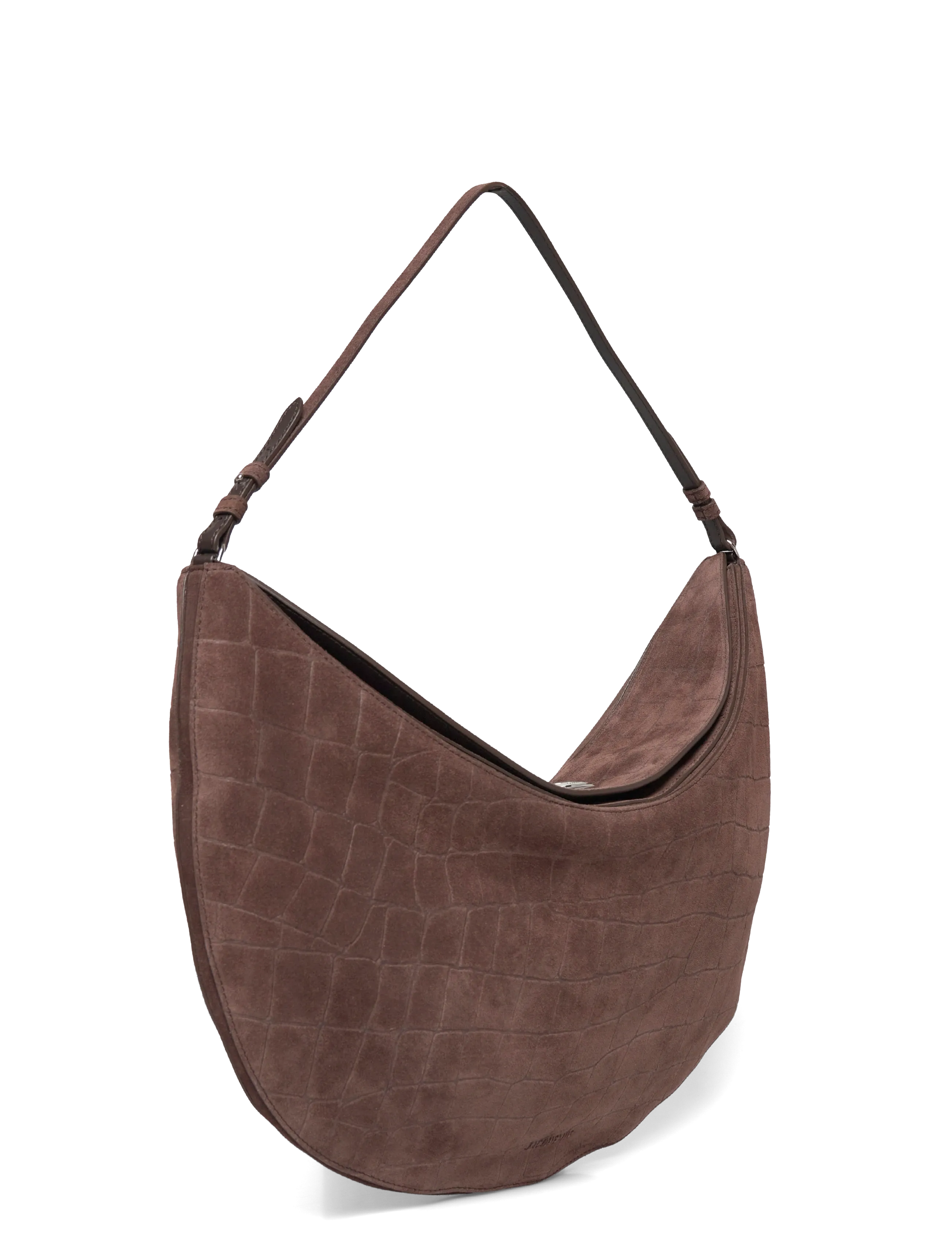 Jacquemus - The Ovalo Bag - shoulder bags - brown - 2