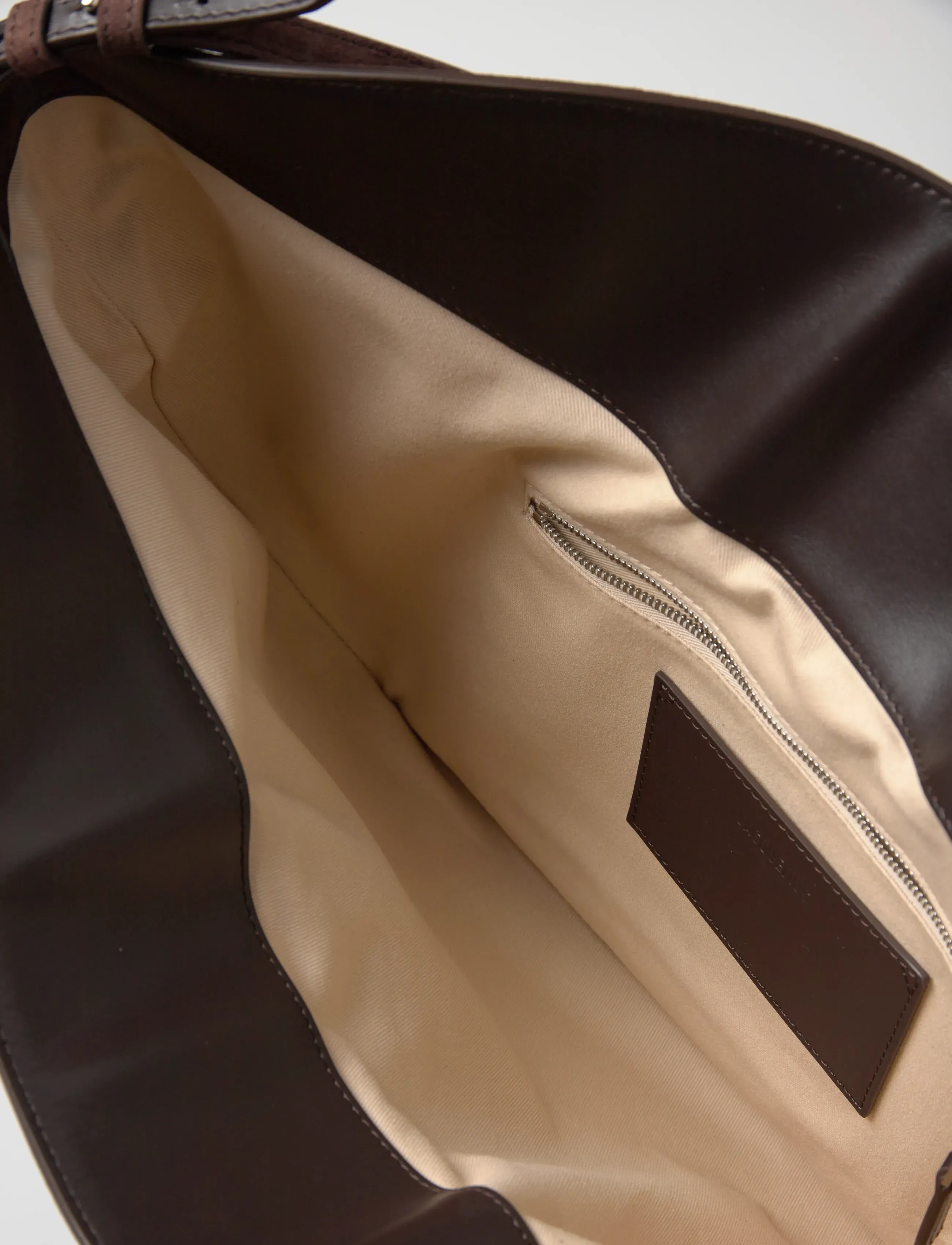 Jacquemus - The Ovalo Bag - shoulder bags - brown - 4